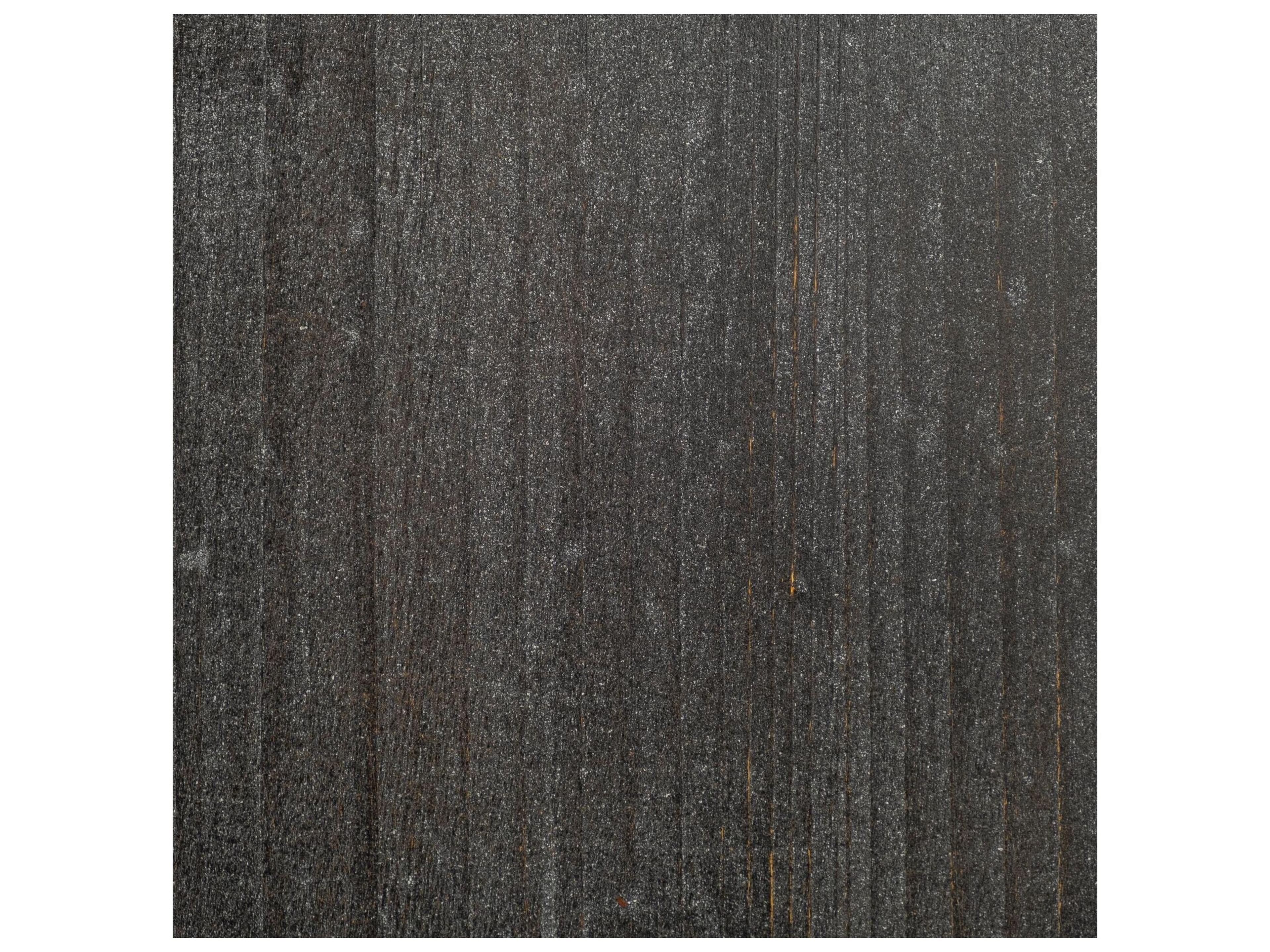 Mercana Sunnyvale 32L x 18W x 90H Dark Brown Solid Wood and Mirrored Glass Four Shelf Shelving Unit