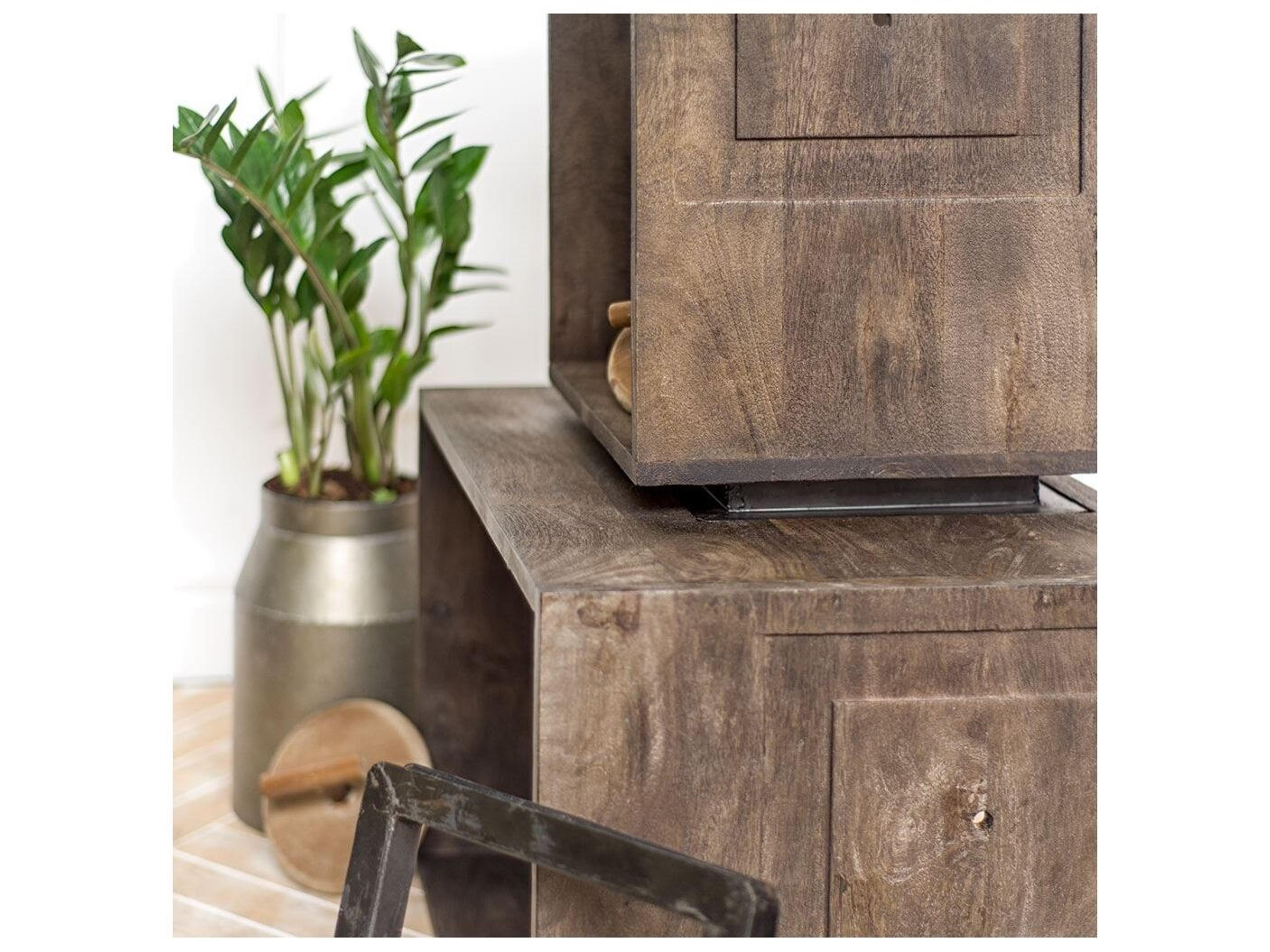 Mercana Simul 45 x 30 Gun Metal Grey Add-on Shelf Bracket