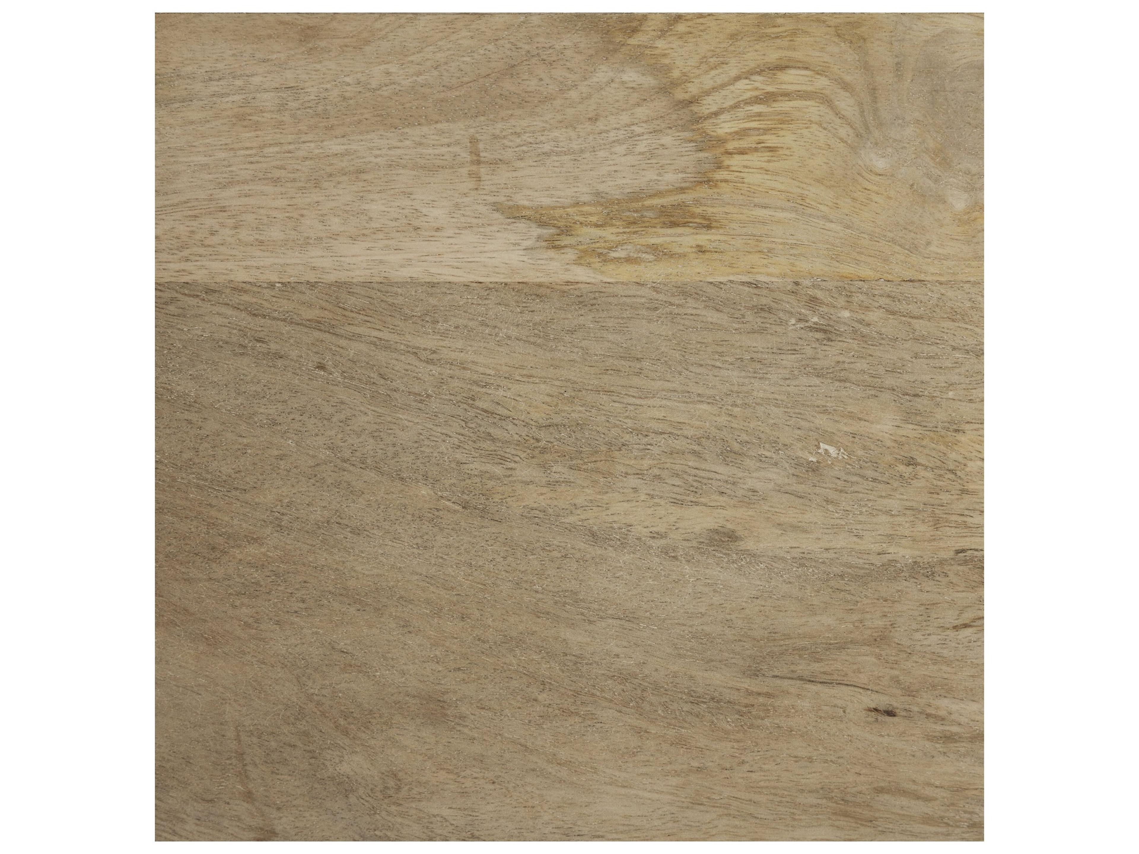 Mercana Colony 25" Seat Height Brown Wood Seat & Frame Stool