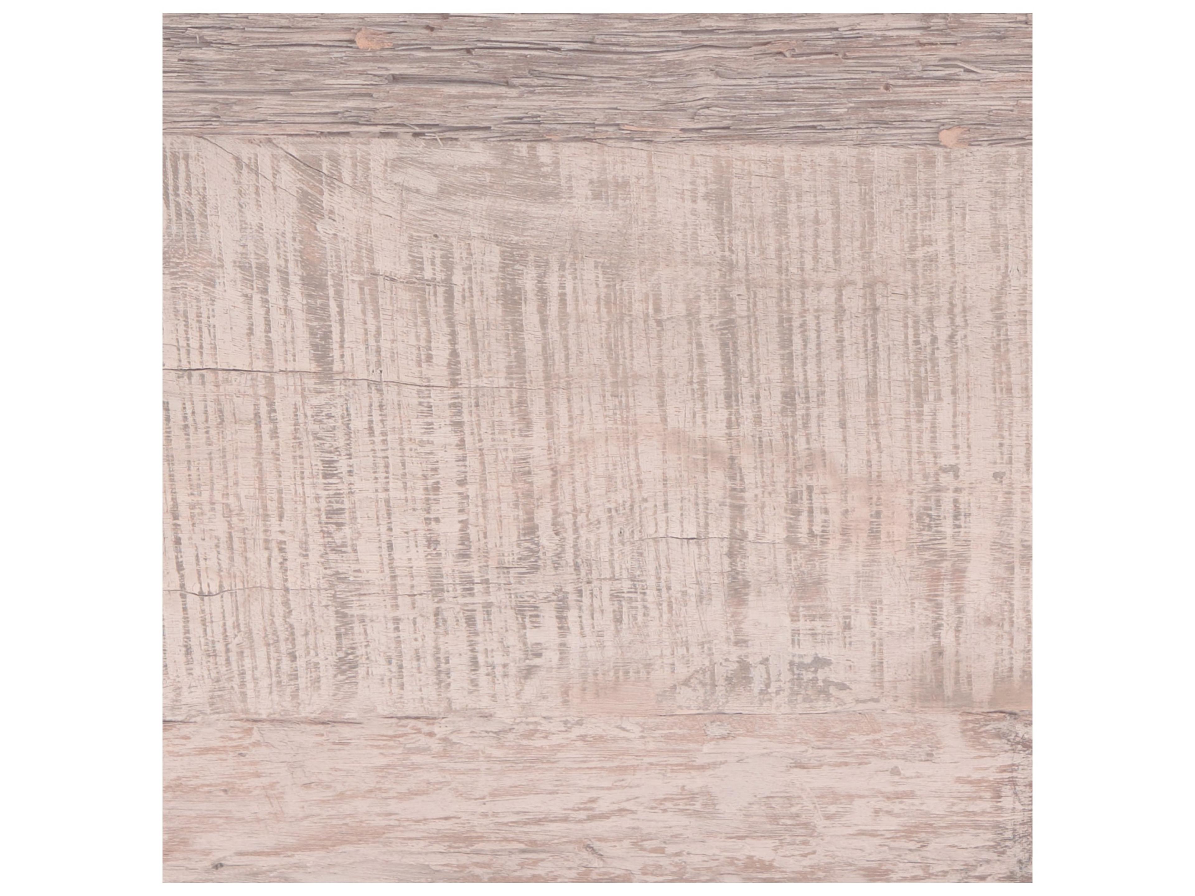 Mercana Esagono Octagonal Reclaimed Wood Coffee Table w/ Storage