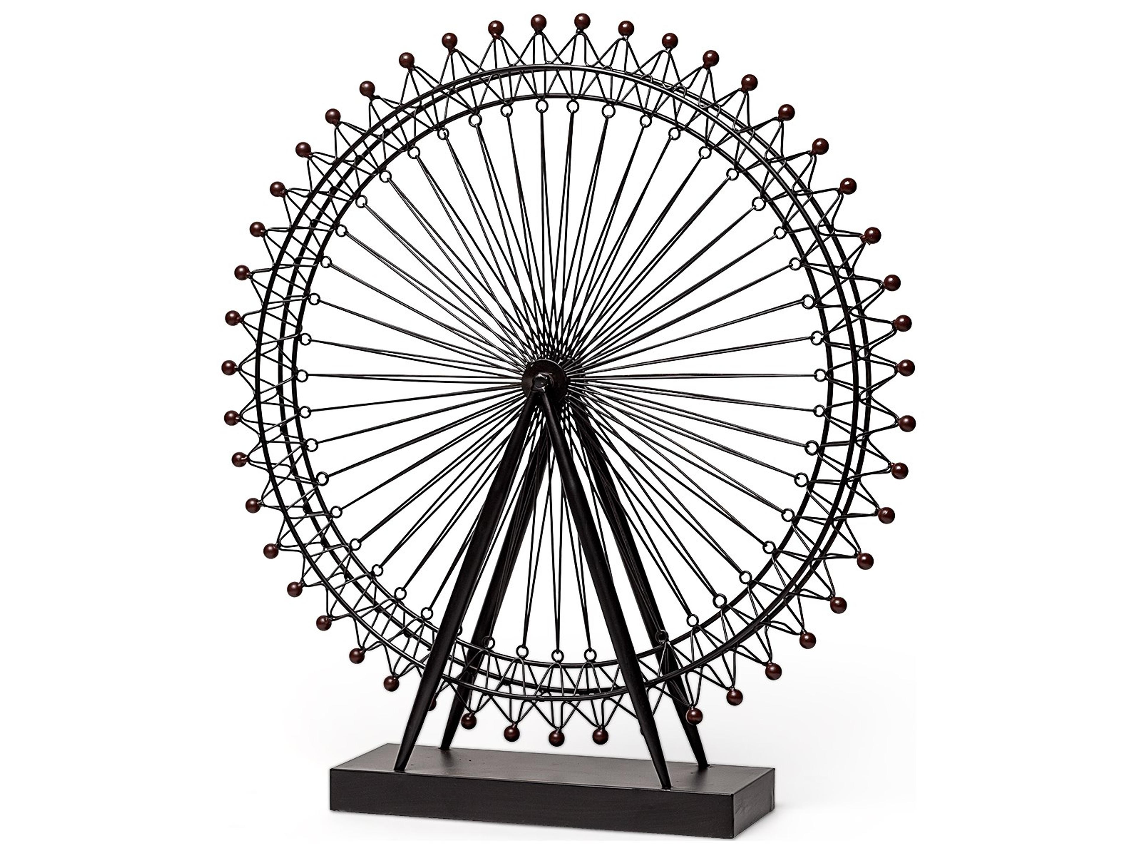 London Eye 3L x 25W Black Metal London Eye Replica