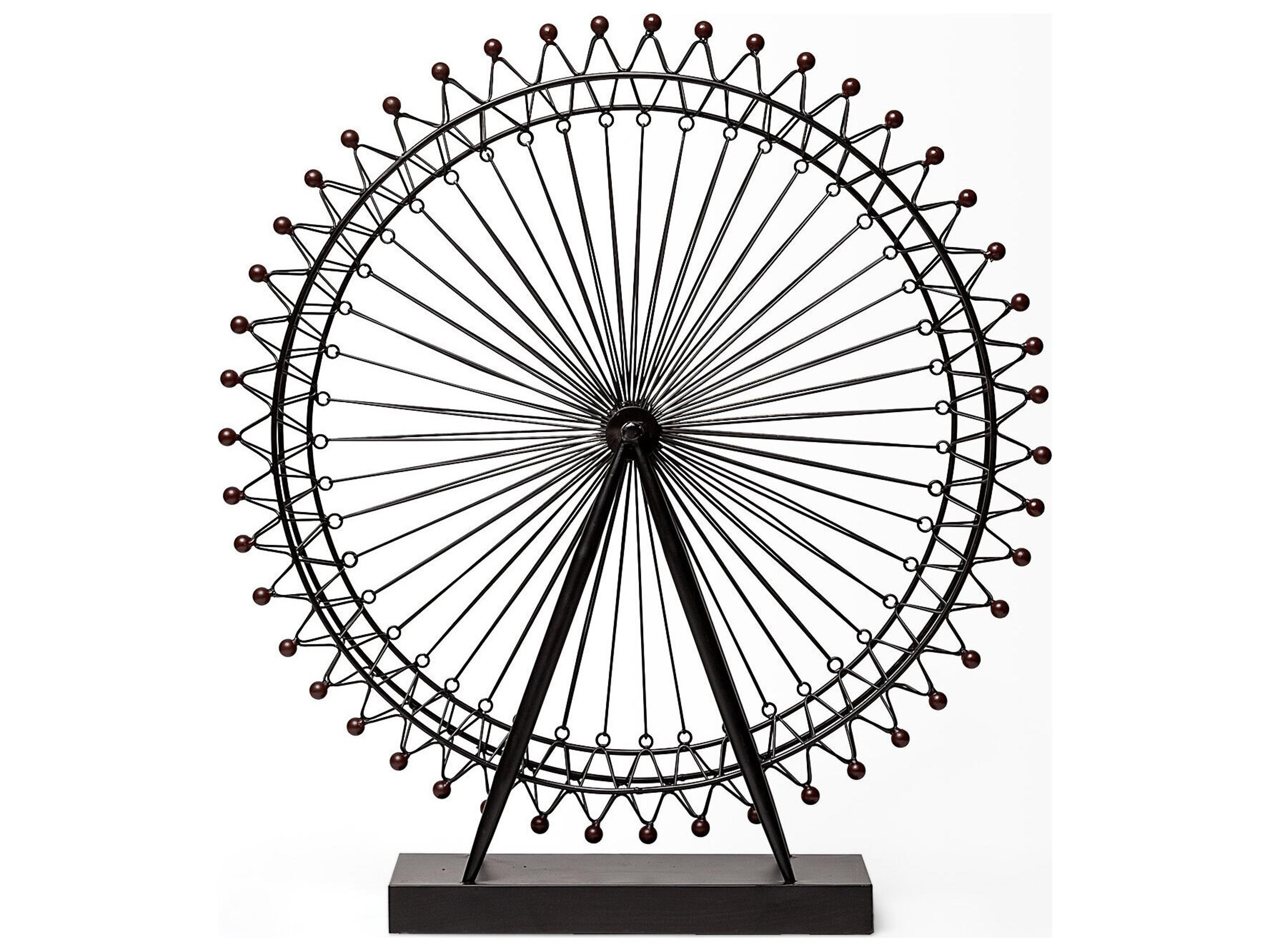 Mercana London Eye 3L x 25W Black Metal London Eye Replica