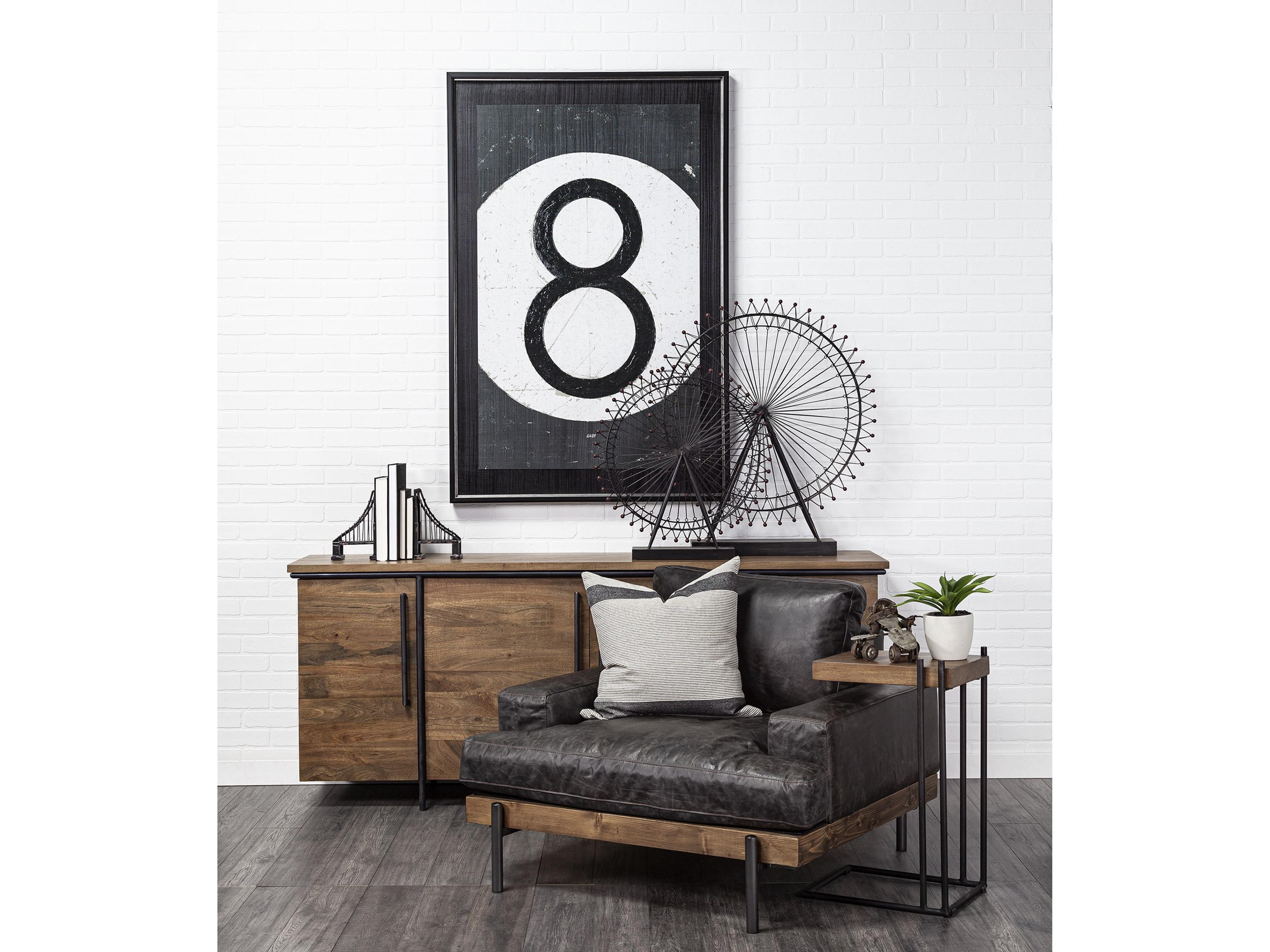 Mercana Suspension Set of 2 19L x 4W Brown Wrought Iron Suspension Bridge Bookends