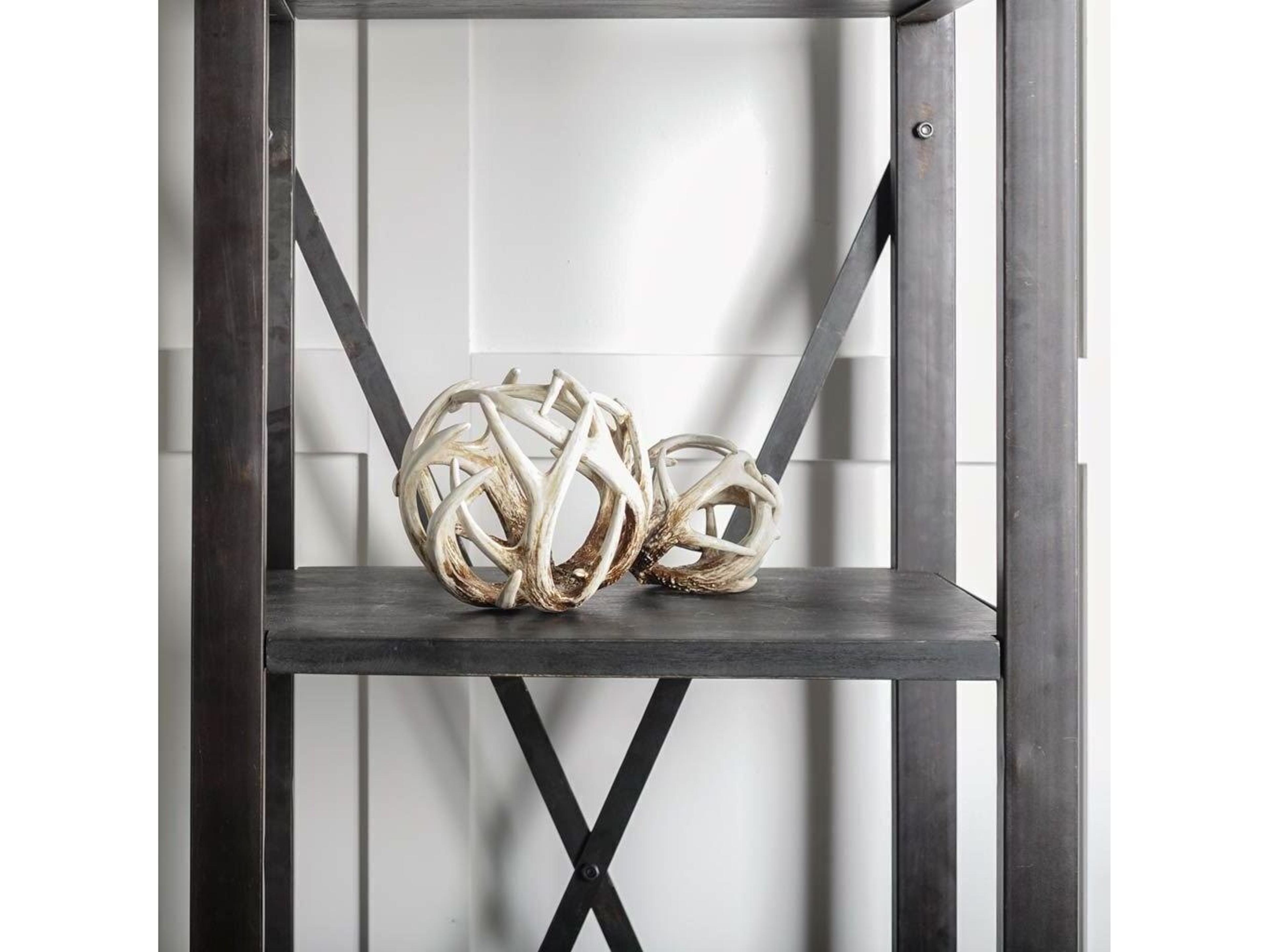 Mercana Ramus II (Large) 7L x 7W Brown Antler Shaped Decorative Orb Ball