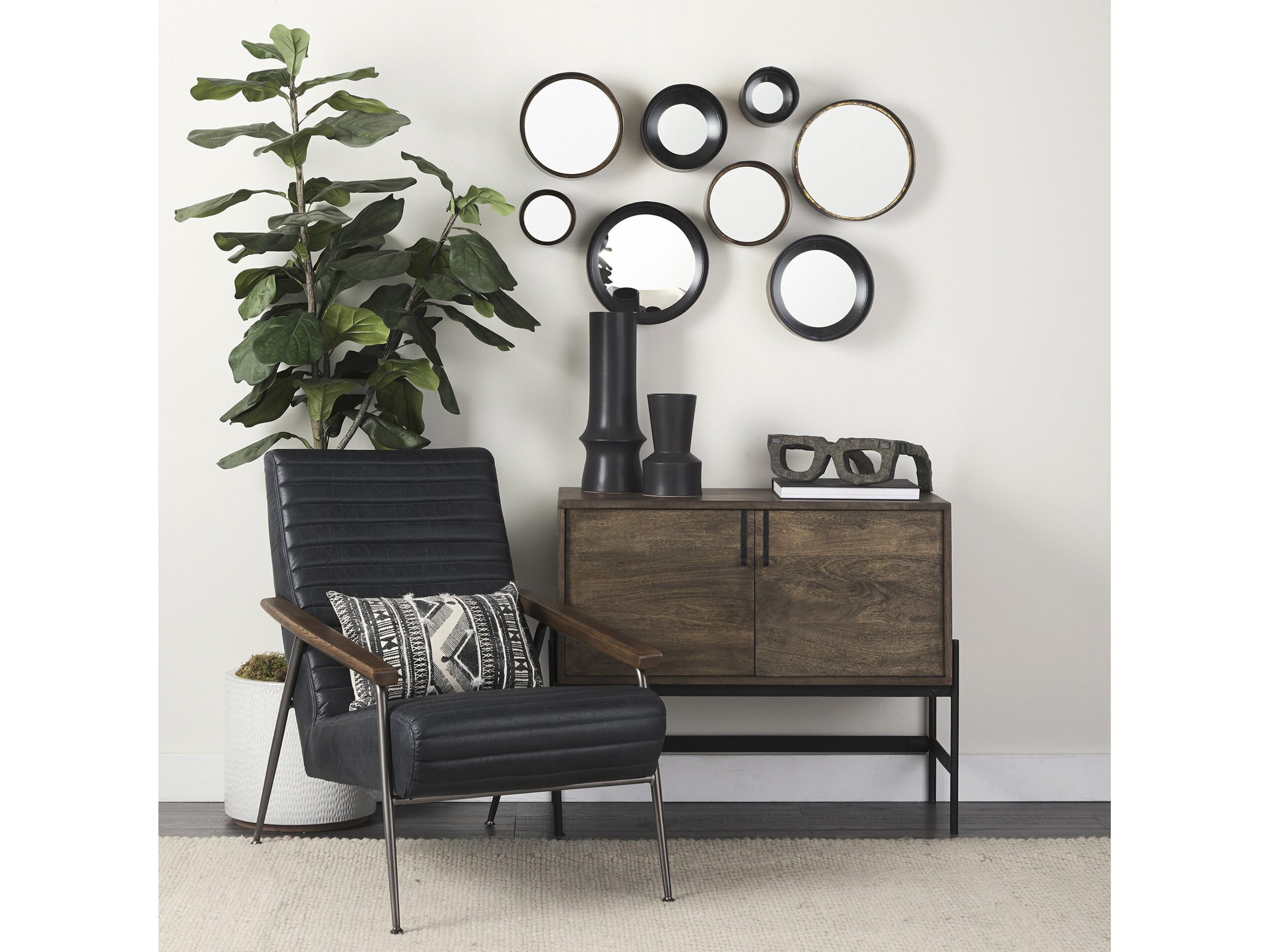 Mercana Elliot 13L x 14W Brown Wooden Eyeglasses