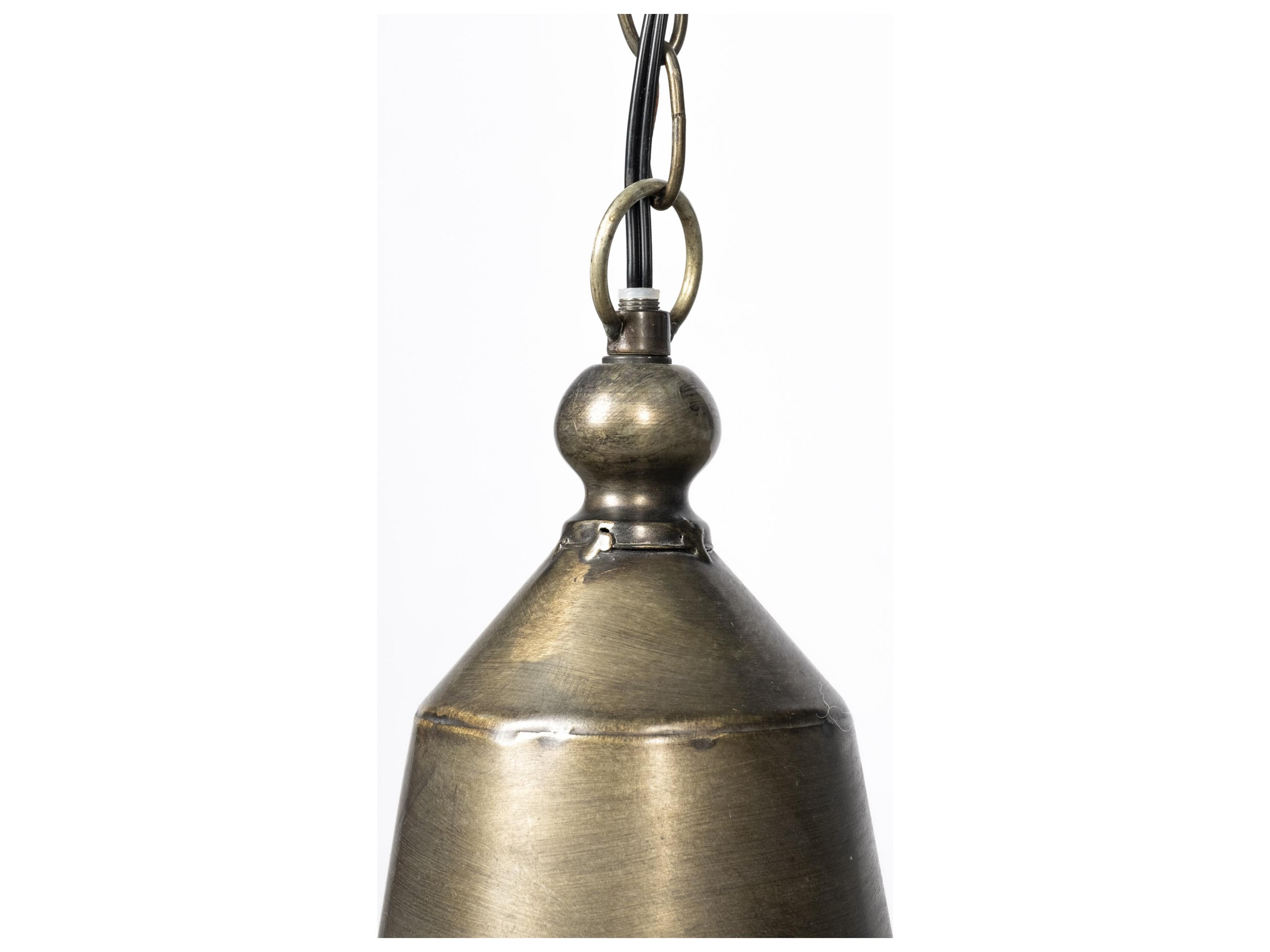 Mercana Tahla 14x 14.5 Gold Toned Metal Cage Pendant Light