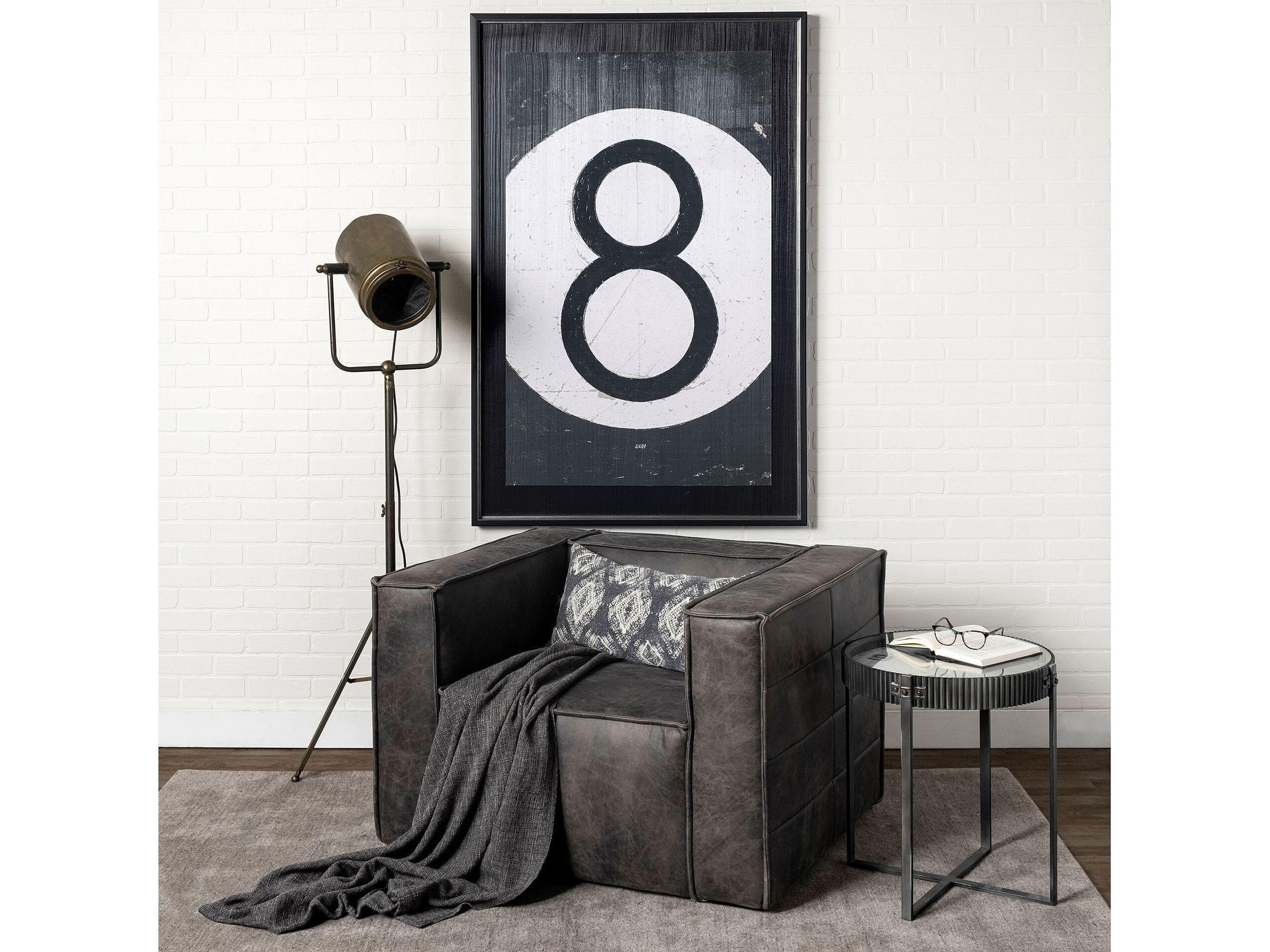 Mercana Debdou (61"H) Gold Metal Adjustable Cinema-Style Floor Lamp