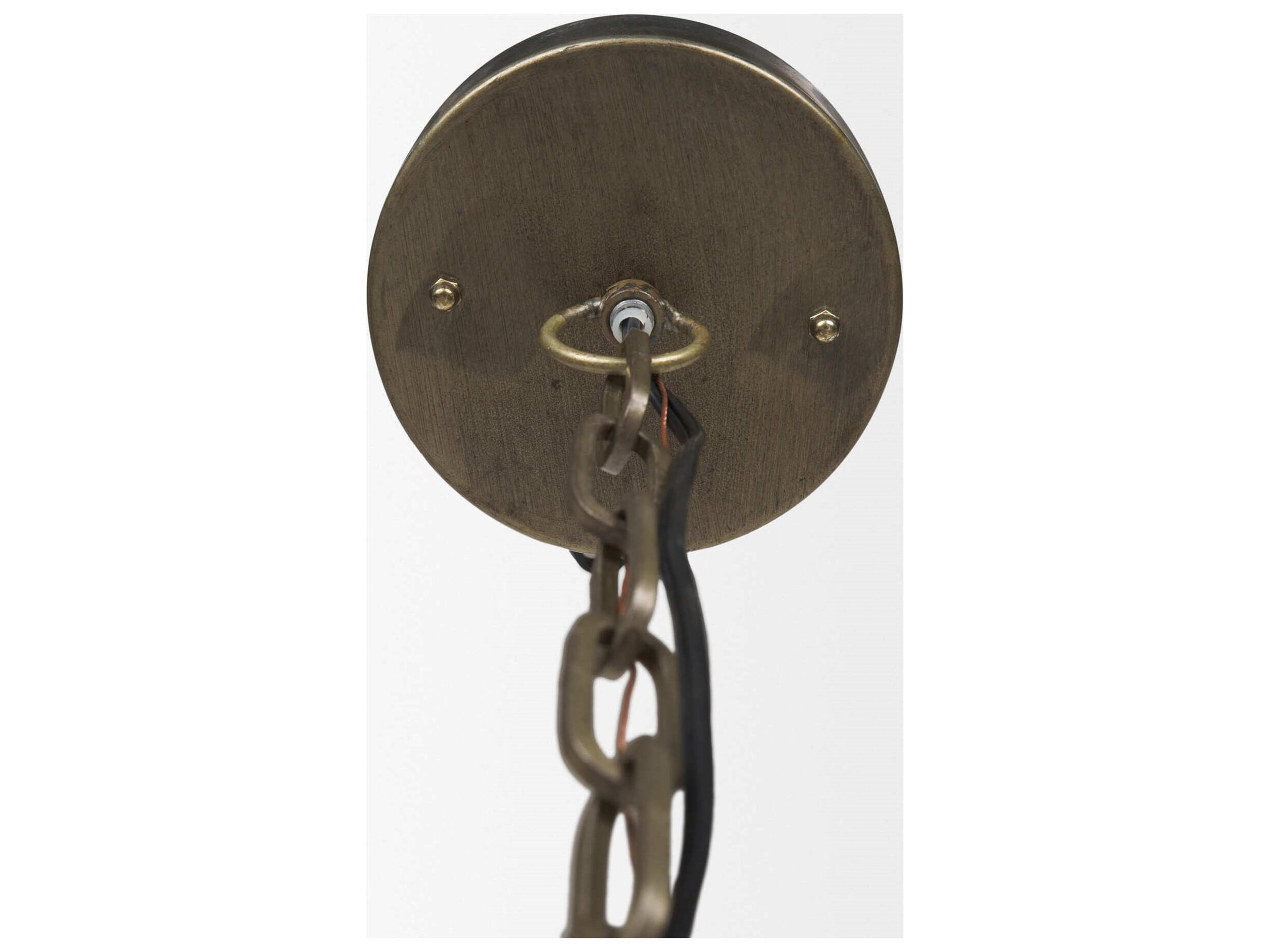 Mercana Dawson I 13x13.5 Silver Toned Metal Dome Pendant Light