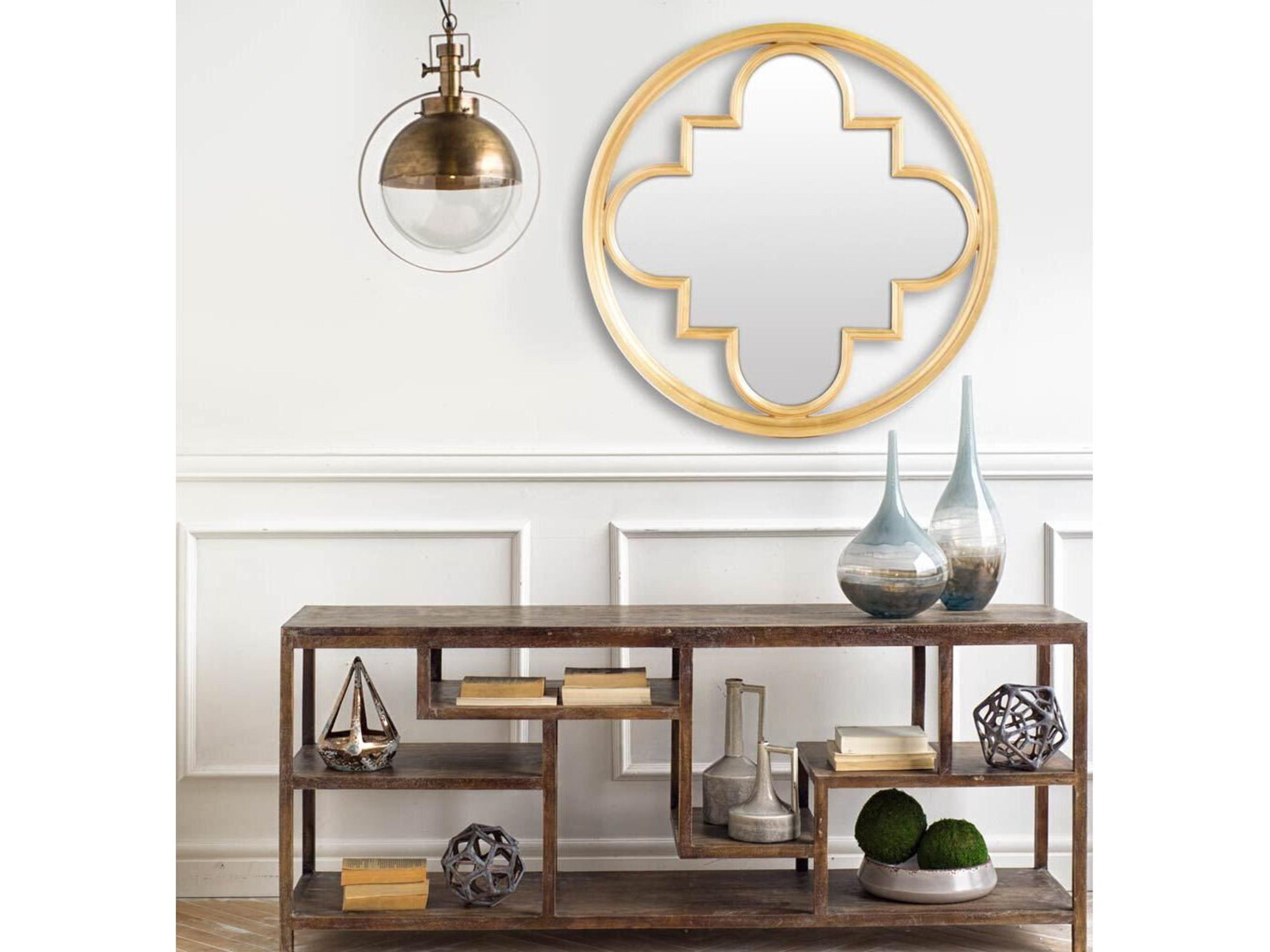 Mercana Leighton I 15x20 Gold Toned Metal Spherical Pendant Light