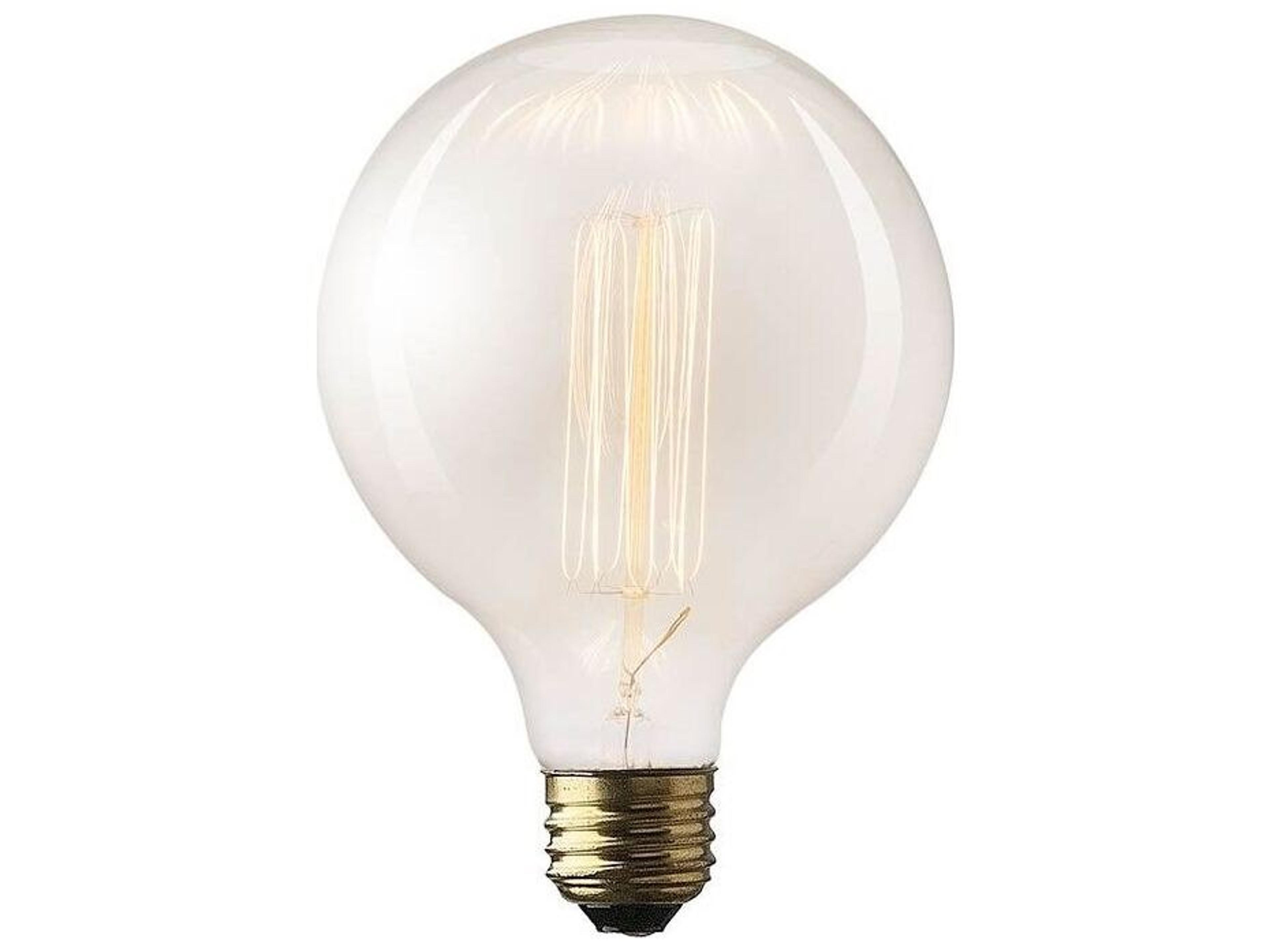 Filament Globe E26 40W 5.5"H Bulb