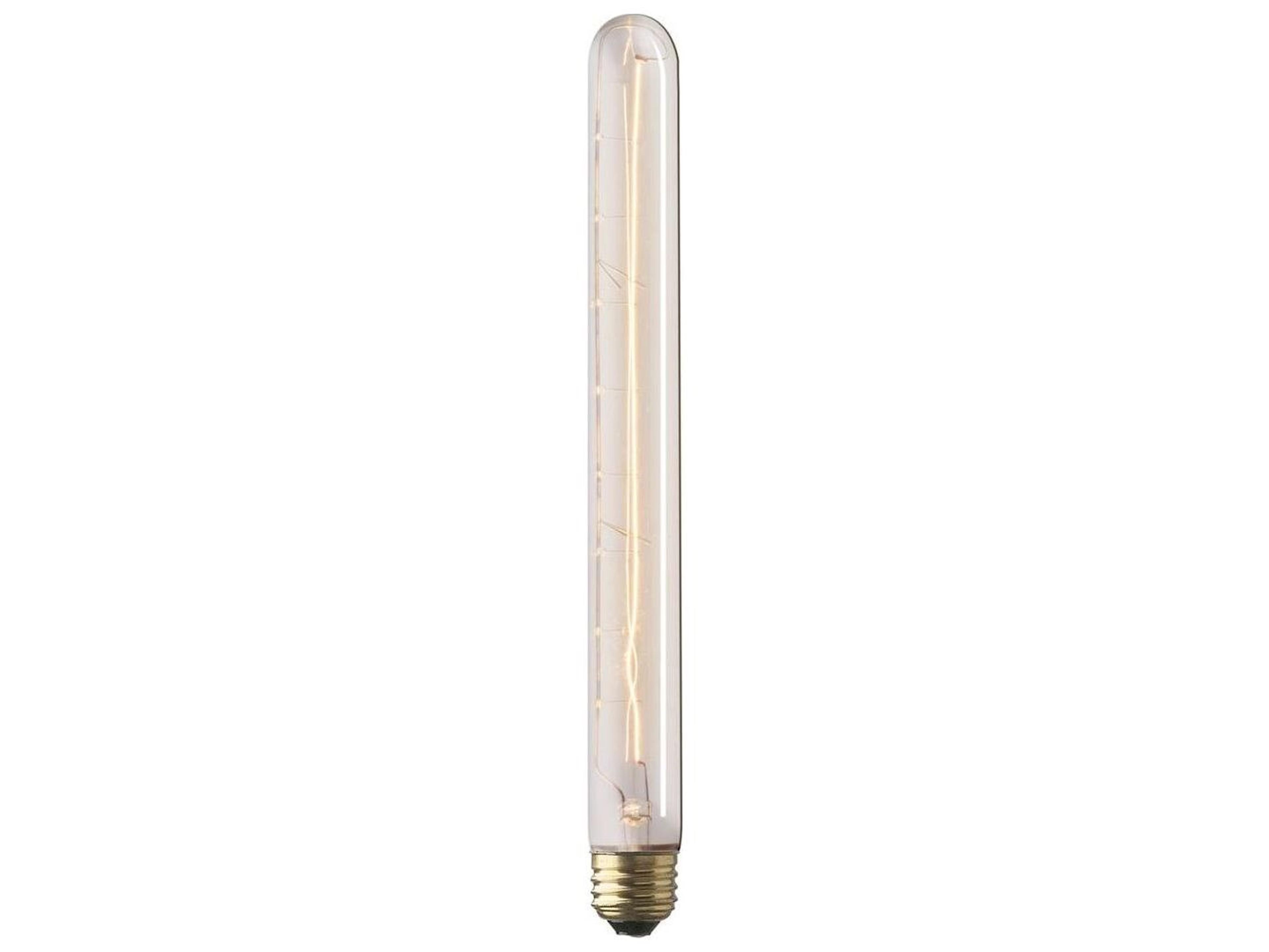 Filament Tube E26 40W 12"H Bulb