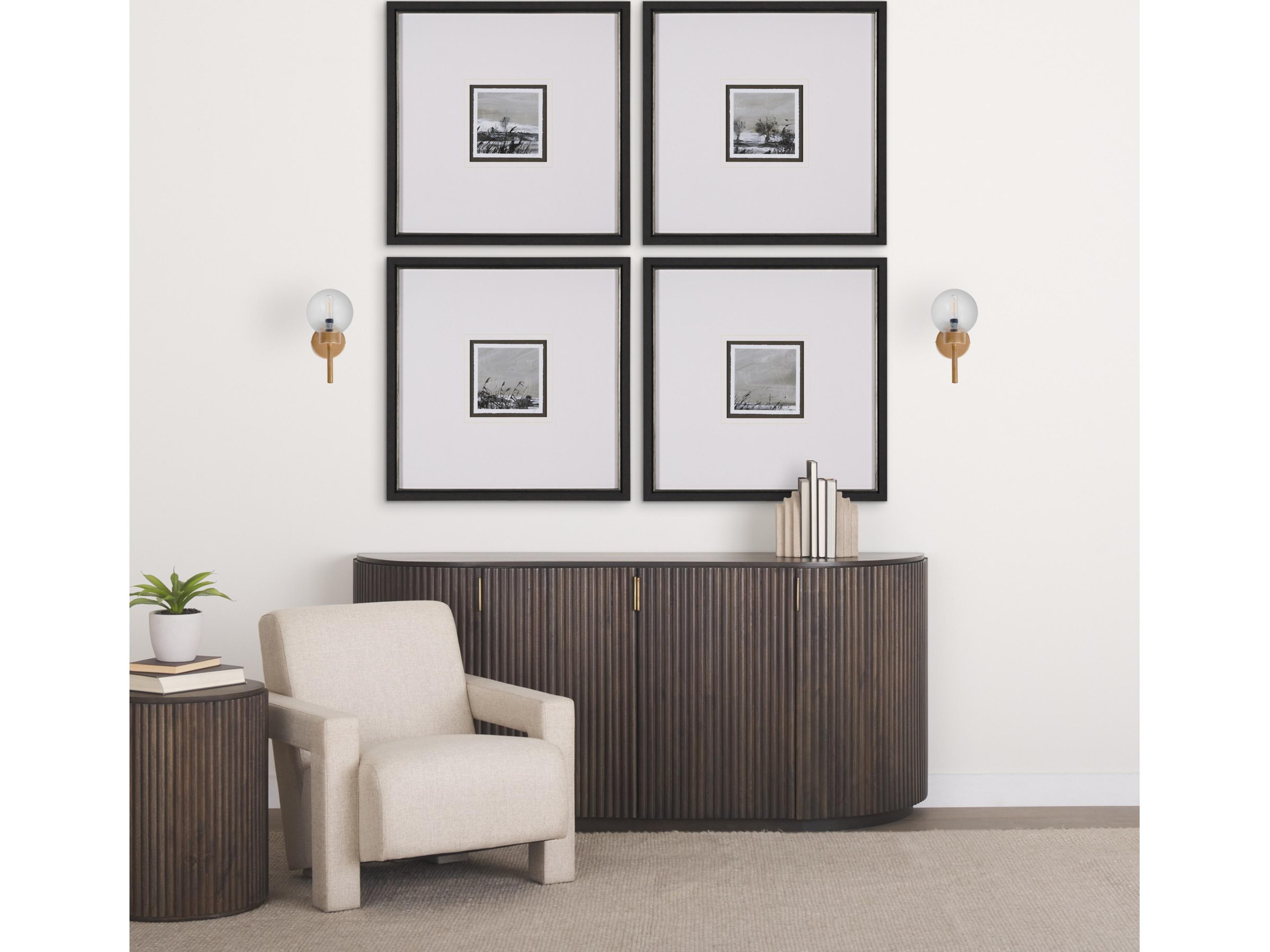 Mercana Boltern I 6x12 Gold Toned Glass Globe Wall Sconce