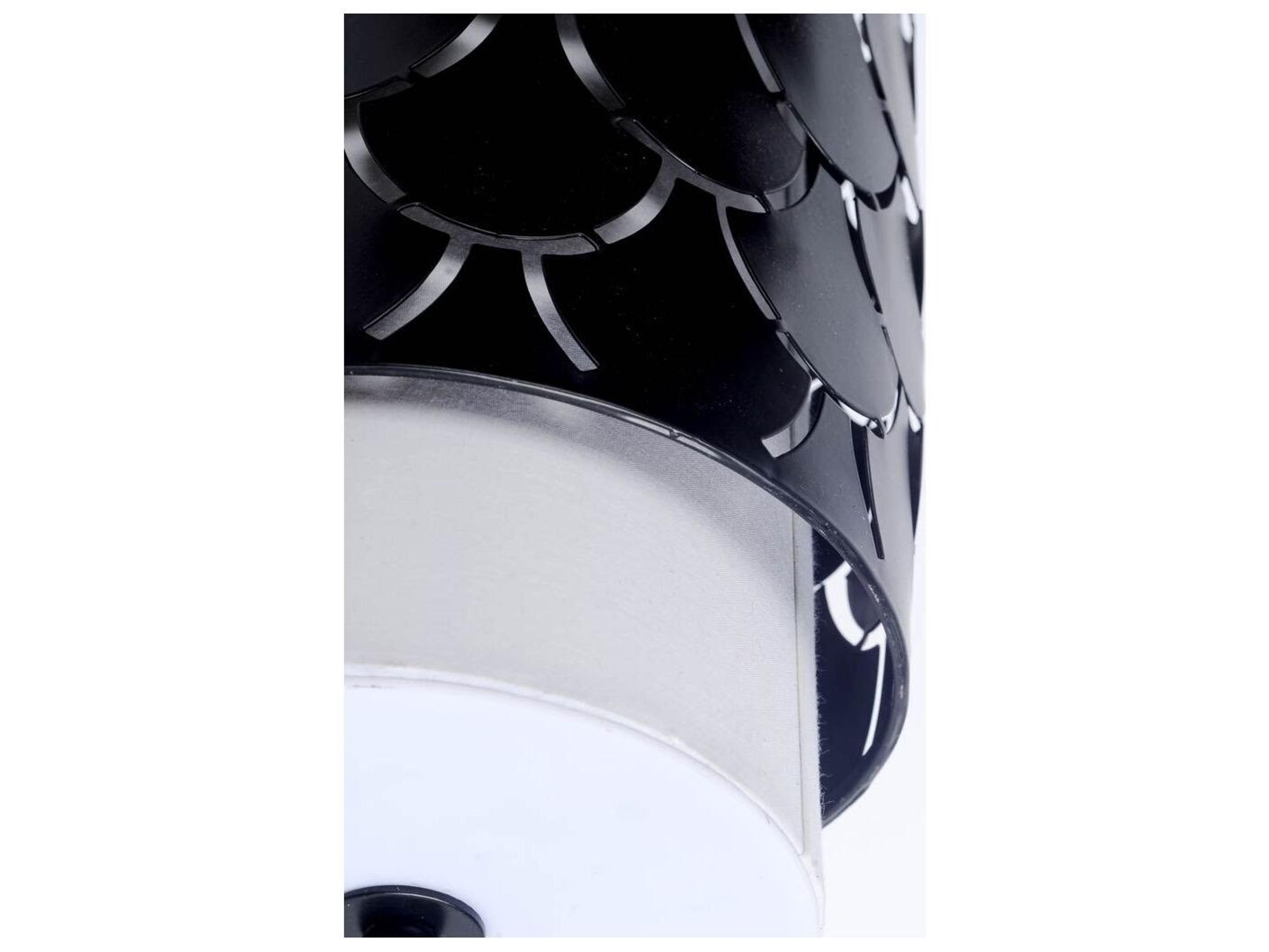 Mercana Brasseur III 10.5x22 Black Toned Metal Fish Scale Wall Sconce