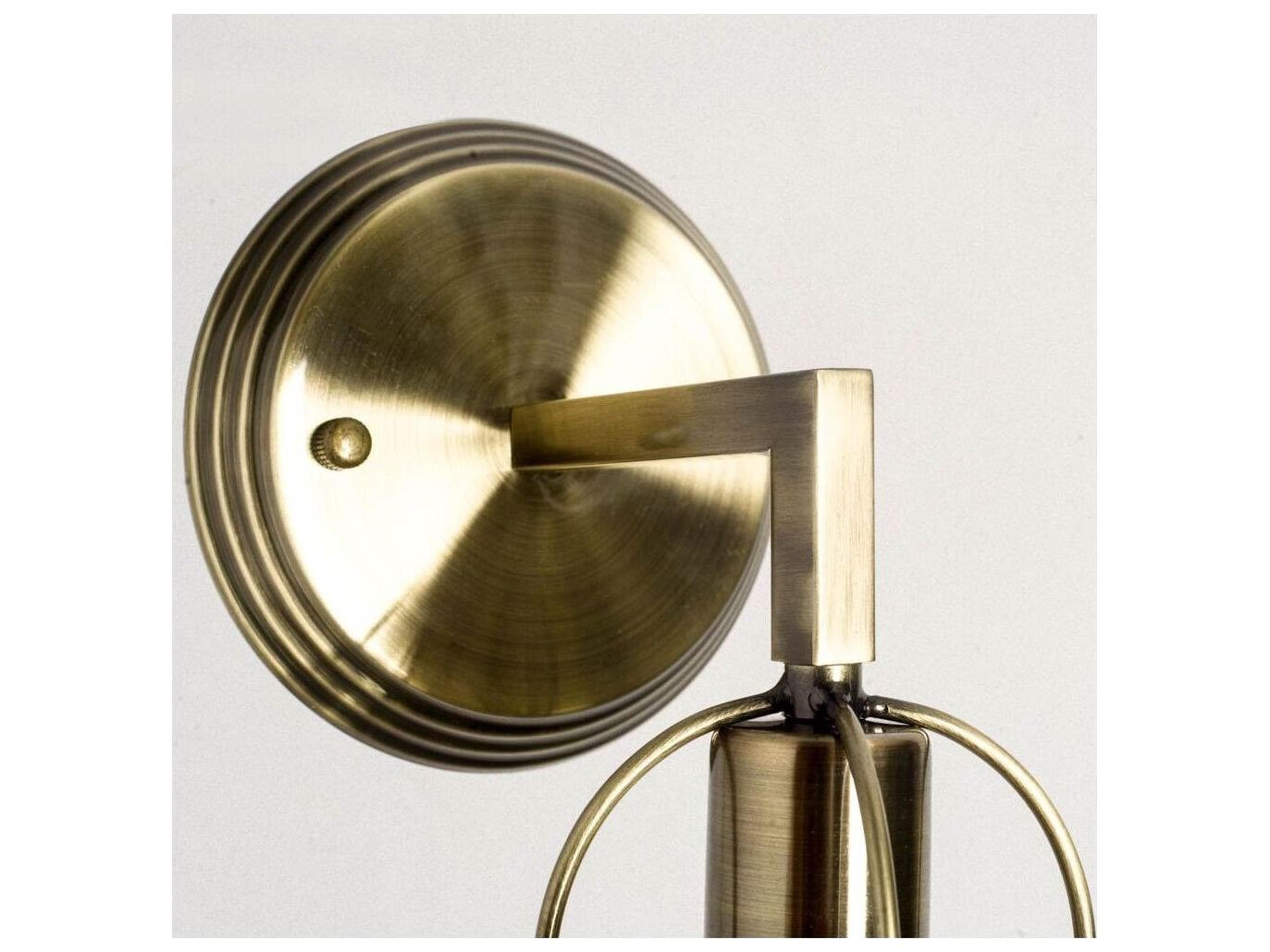 Mercana Hines II 6x14 Bronze Toned Metal Bulb Cage Wall Sconce