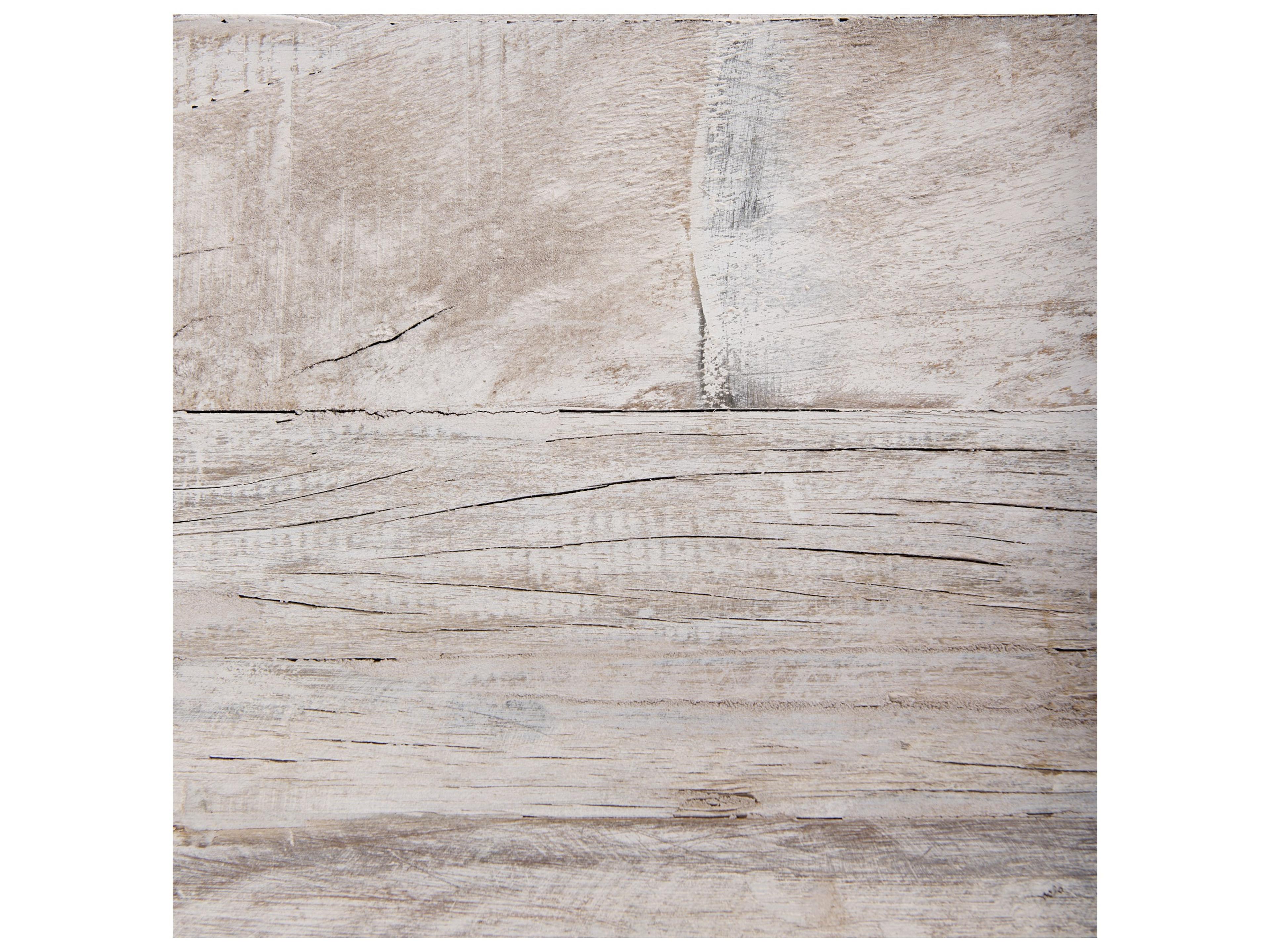 Mercana Esagono Octagonal Reclaimed Wood End/Side Table w/ Storage