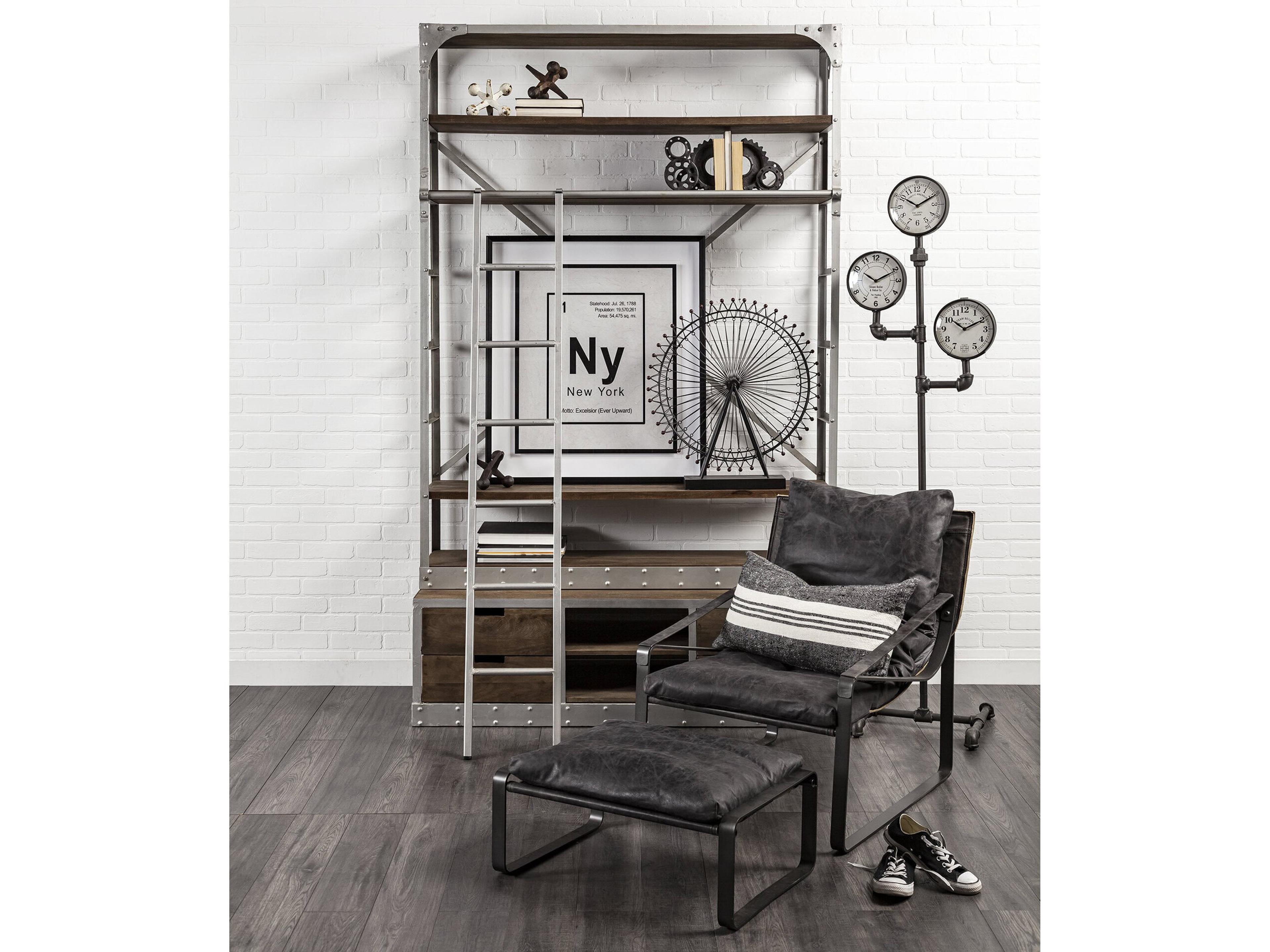 Mercana Cogsworth Set of 2 14L x 4W Brown Resin Industrial Gear Bookends