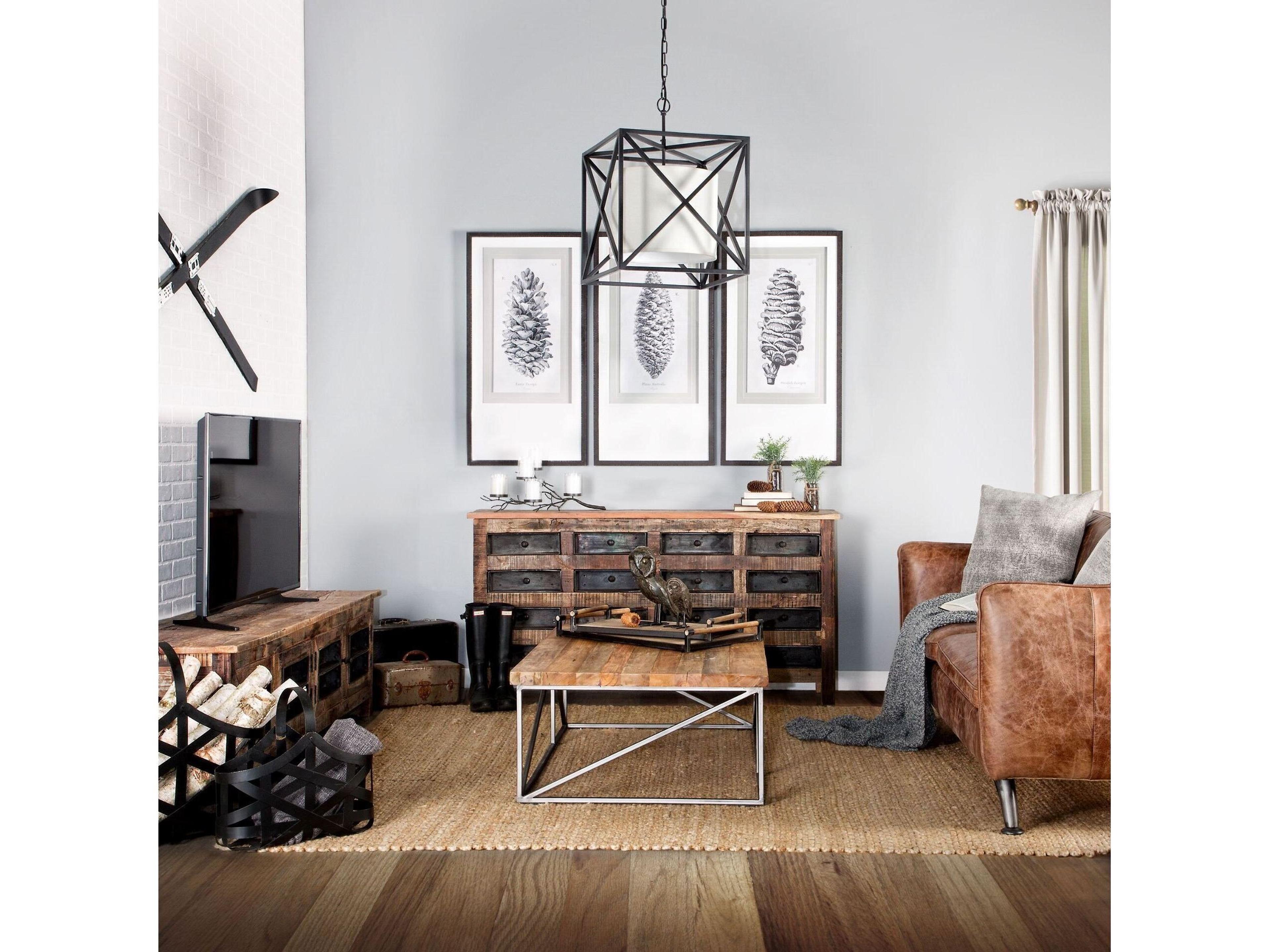 Mercana Tyrell (Set of 2) 23L x 11W; 18L x 8W Black Iron Metal Baskets