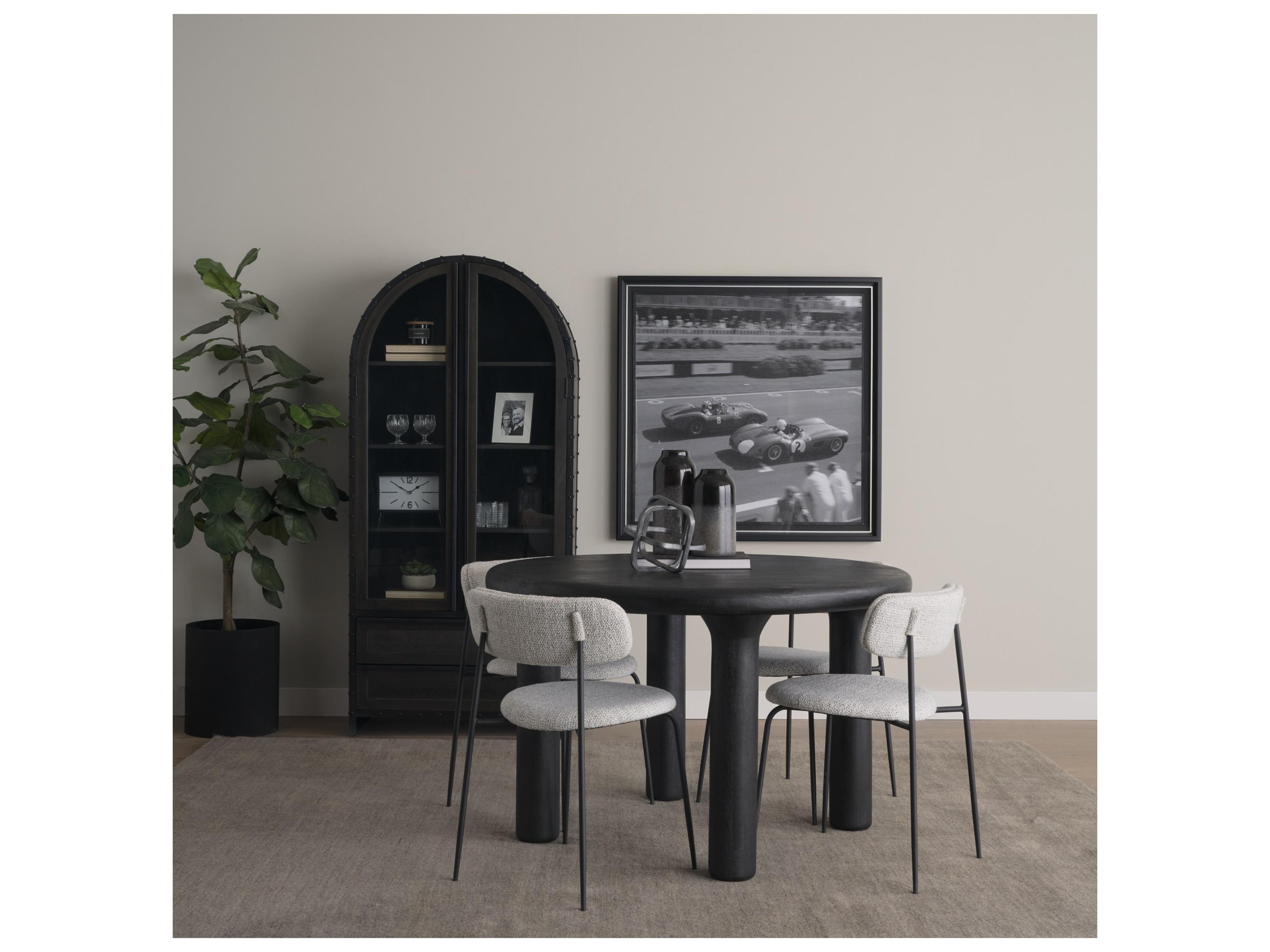 Mercana Willem II 9L x 9W Silver Metal Open Cube Decor Object