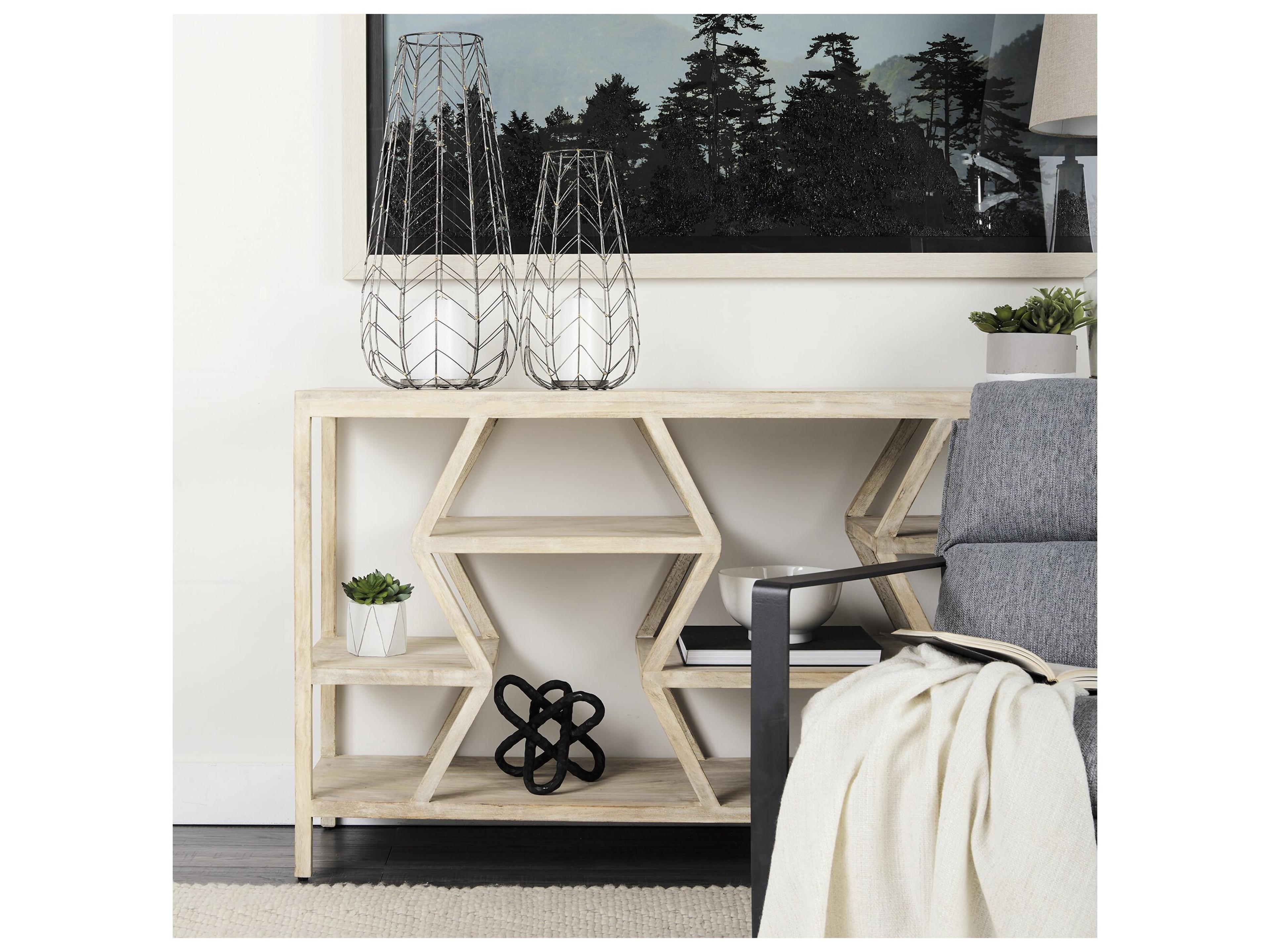 Mercana Petiole II Large Gold Toned Metal Table Candle Holder