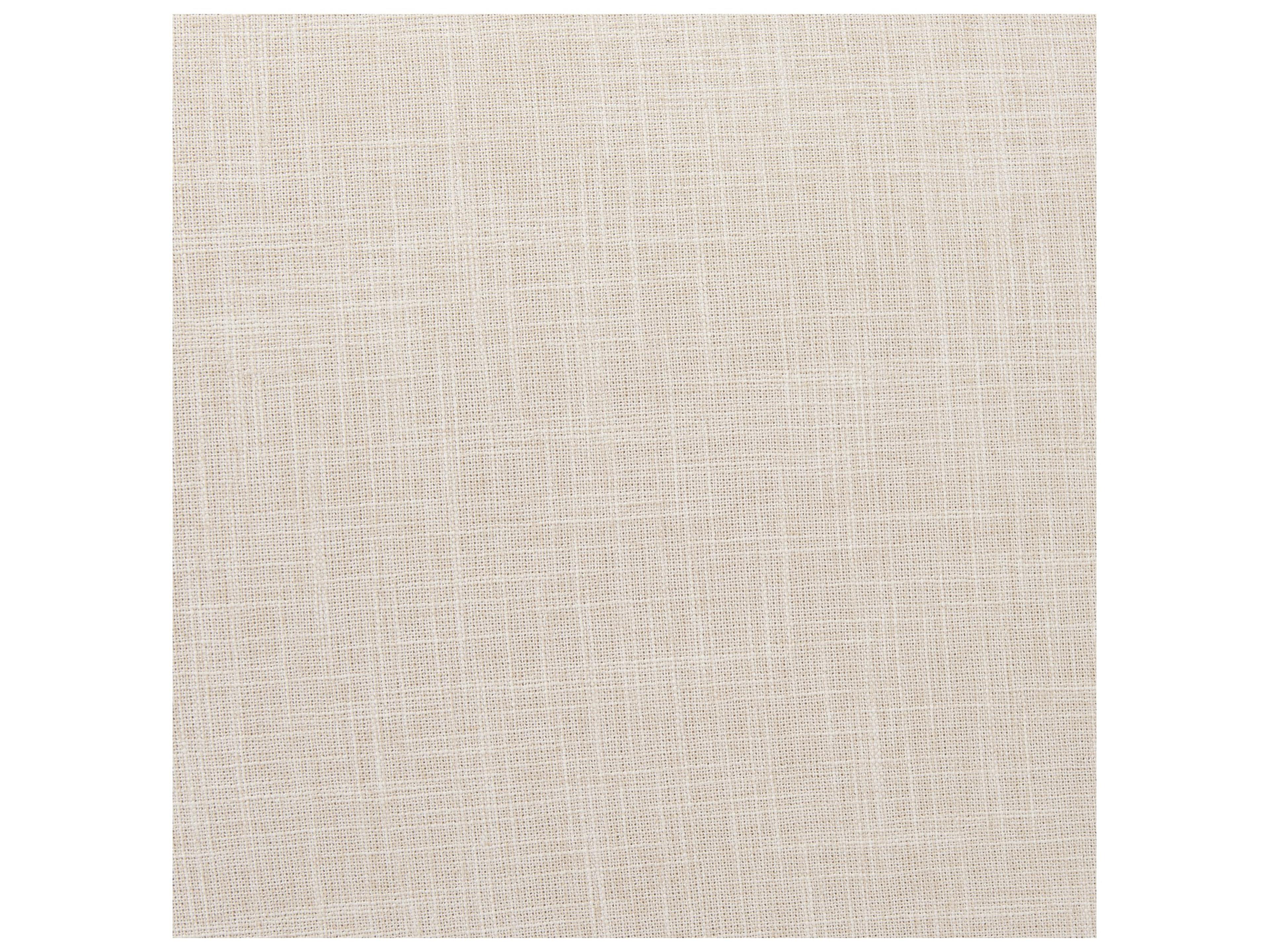 Mercana Palisades Cream Fabric Wrap Brown Wood Frame Dining Chair