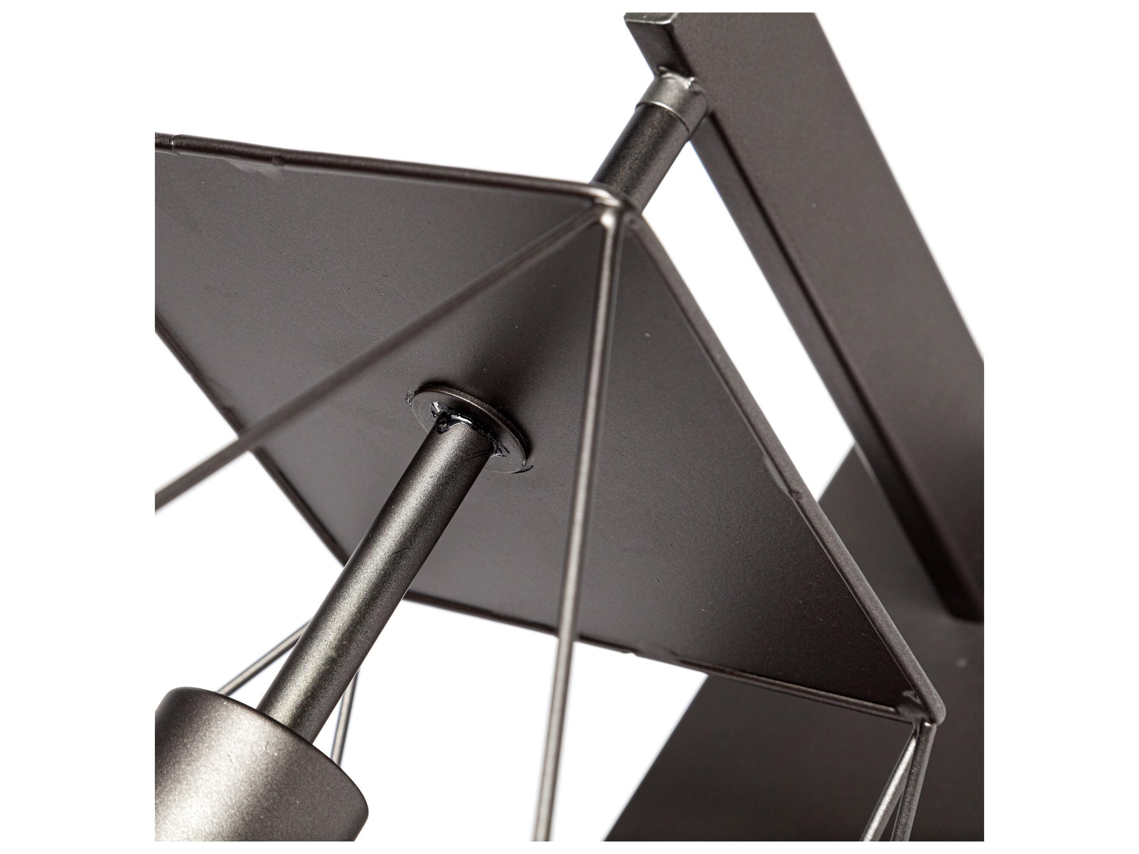 Mercana Cordova 12x19 Gray Metal Hanging Bulb Caged Wall Sconce