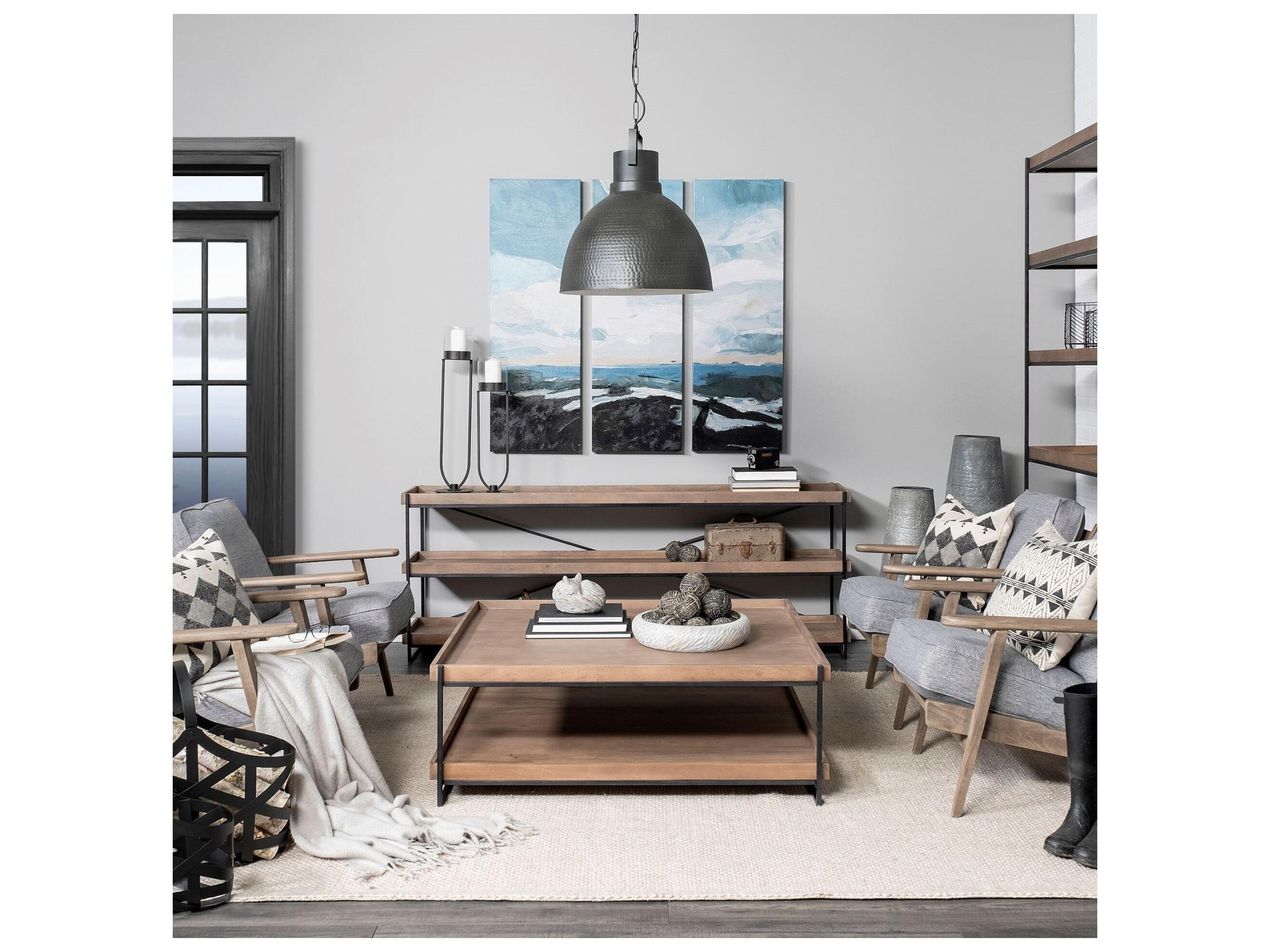 Mercana Minerva 19x22 Metallic Gray Hammered Detail Pendant Light