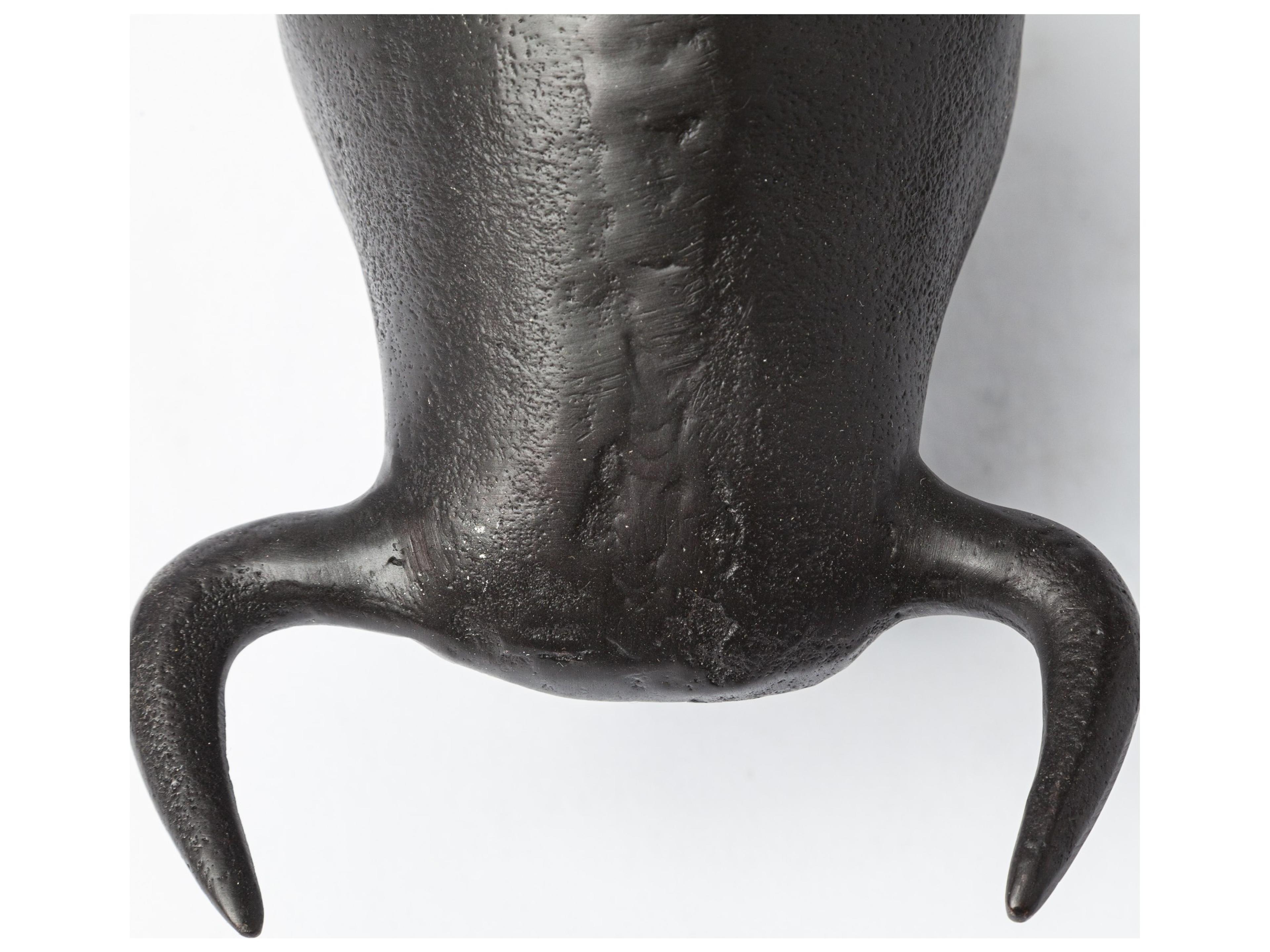 Mercana Tauro II 9L x 4W Black Cast Aluminum Raging Bull