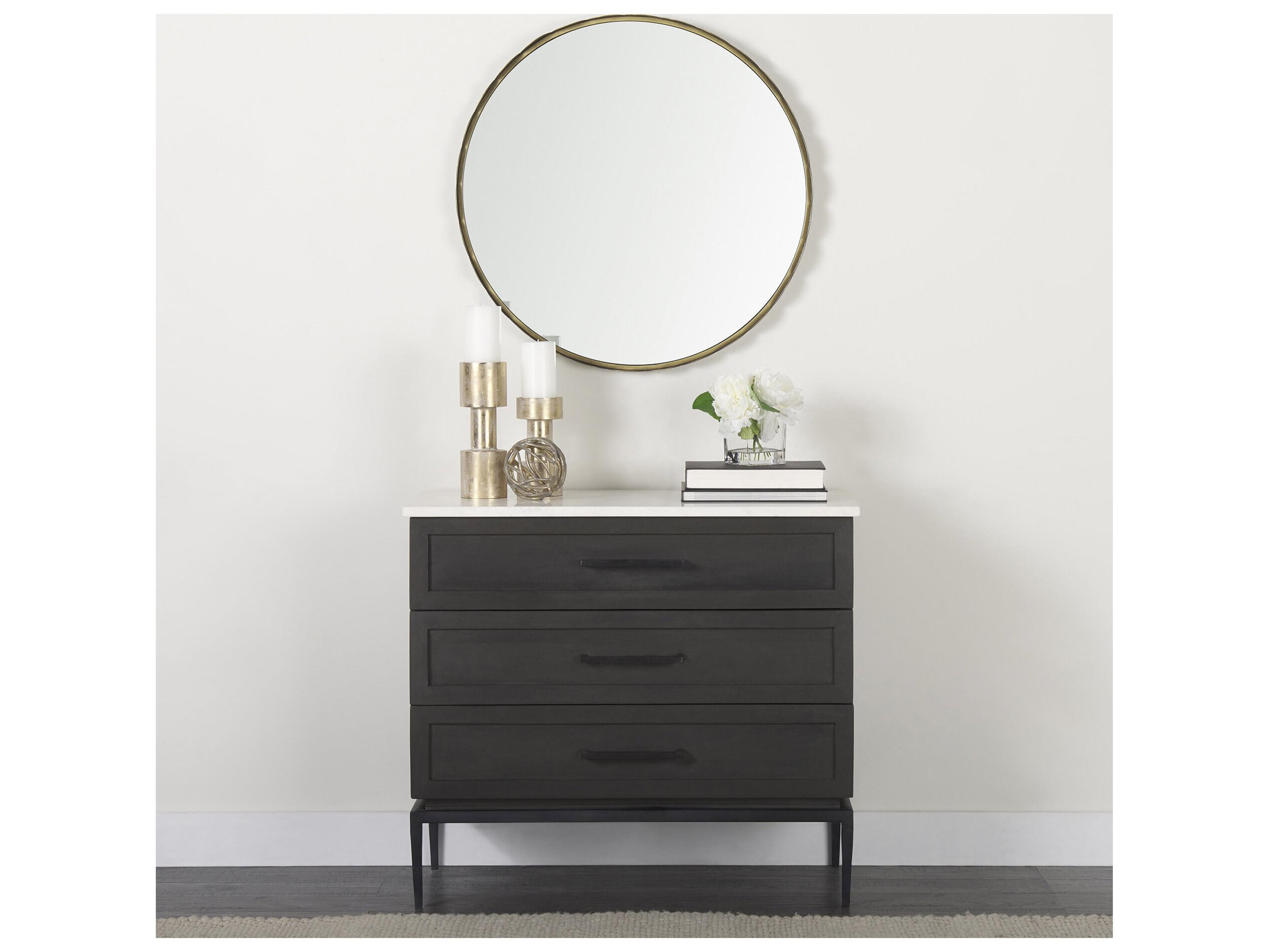 Mercana Sphaira Noir II Large 7L x 7W Gold Cast Aluminum Decorative Tree Branch Orb