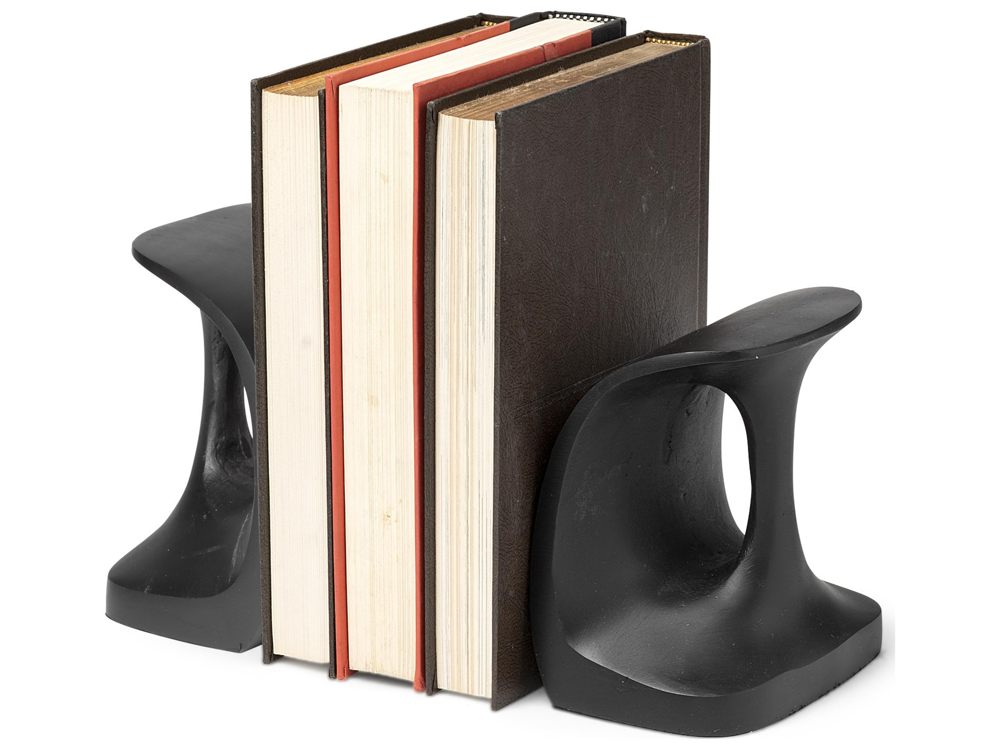Mercana Last Cobbler's (Set of 2) 8L x 6W Black Shoemaker Tool Bookends