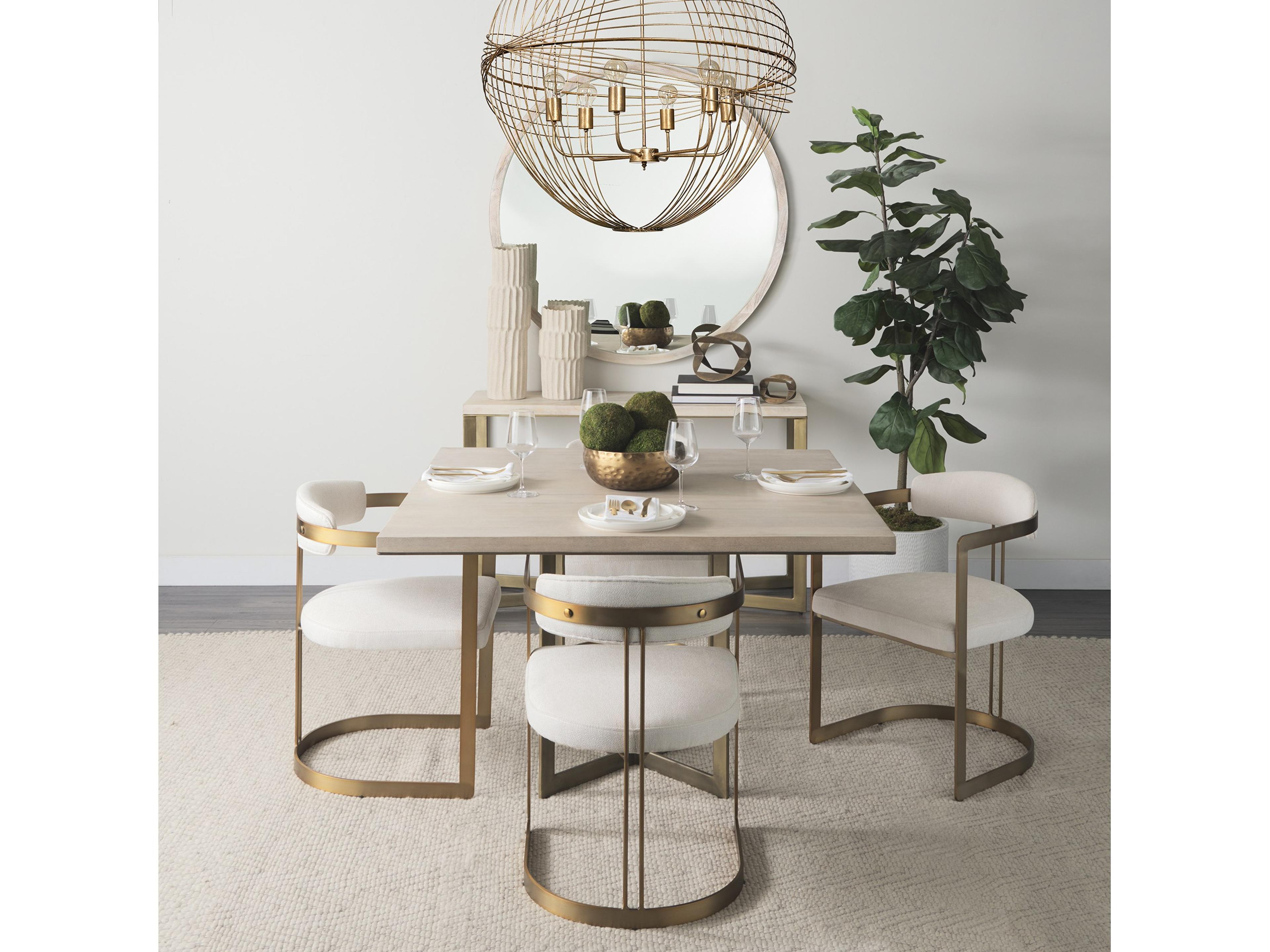 Mercana Chiron II 36L x 36W x 38H Gold Metal Globe Six Bulb Chandelier