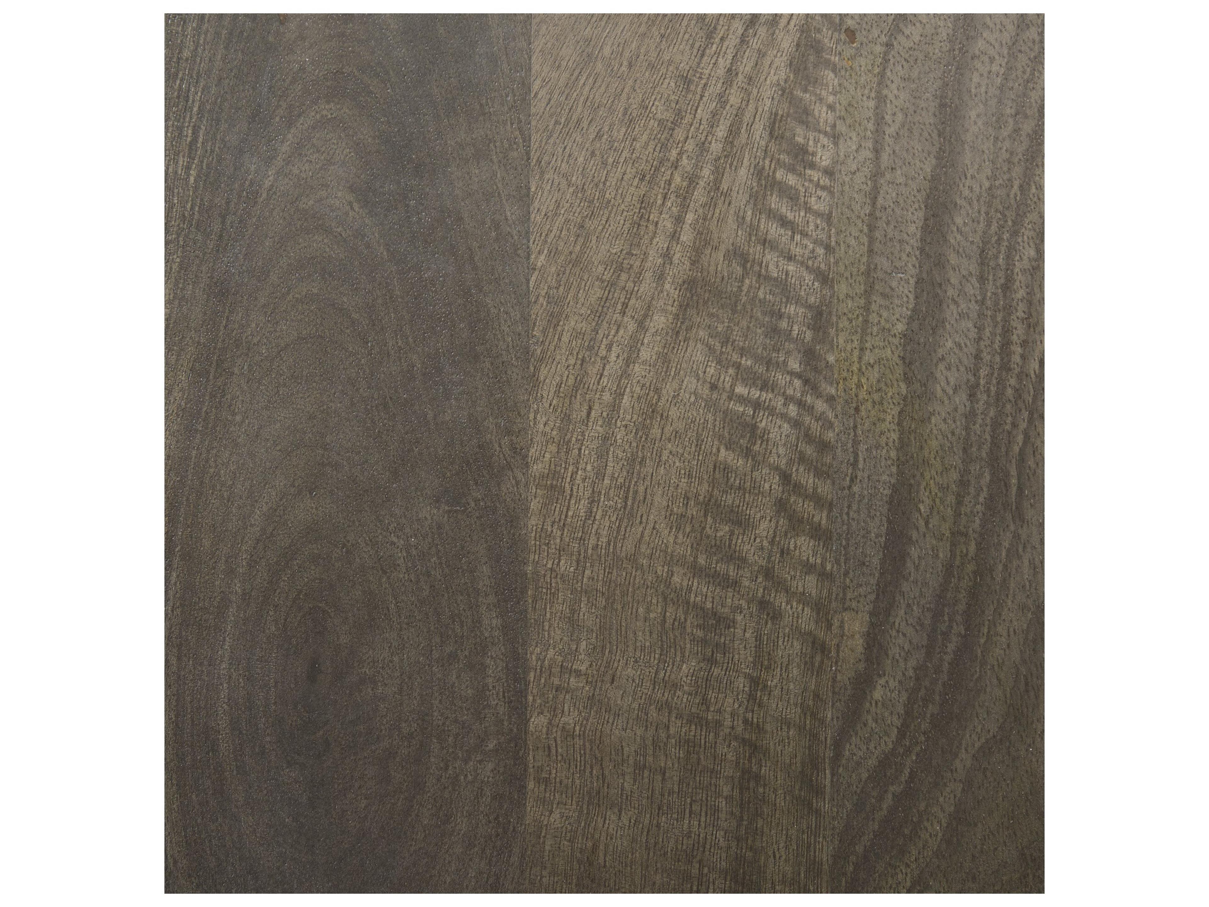 Mercana Darwin 80x17.5 Brown Solid Wood Gold Metal Base 4 Cabinet Door Sideboard