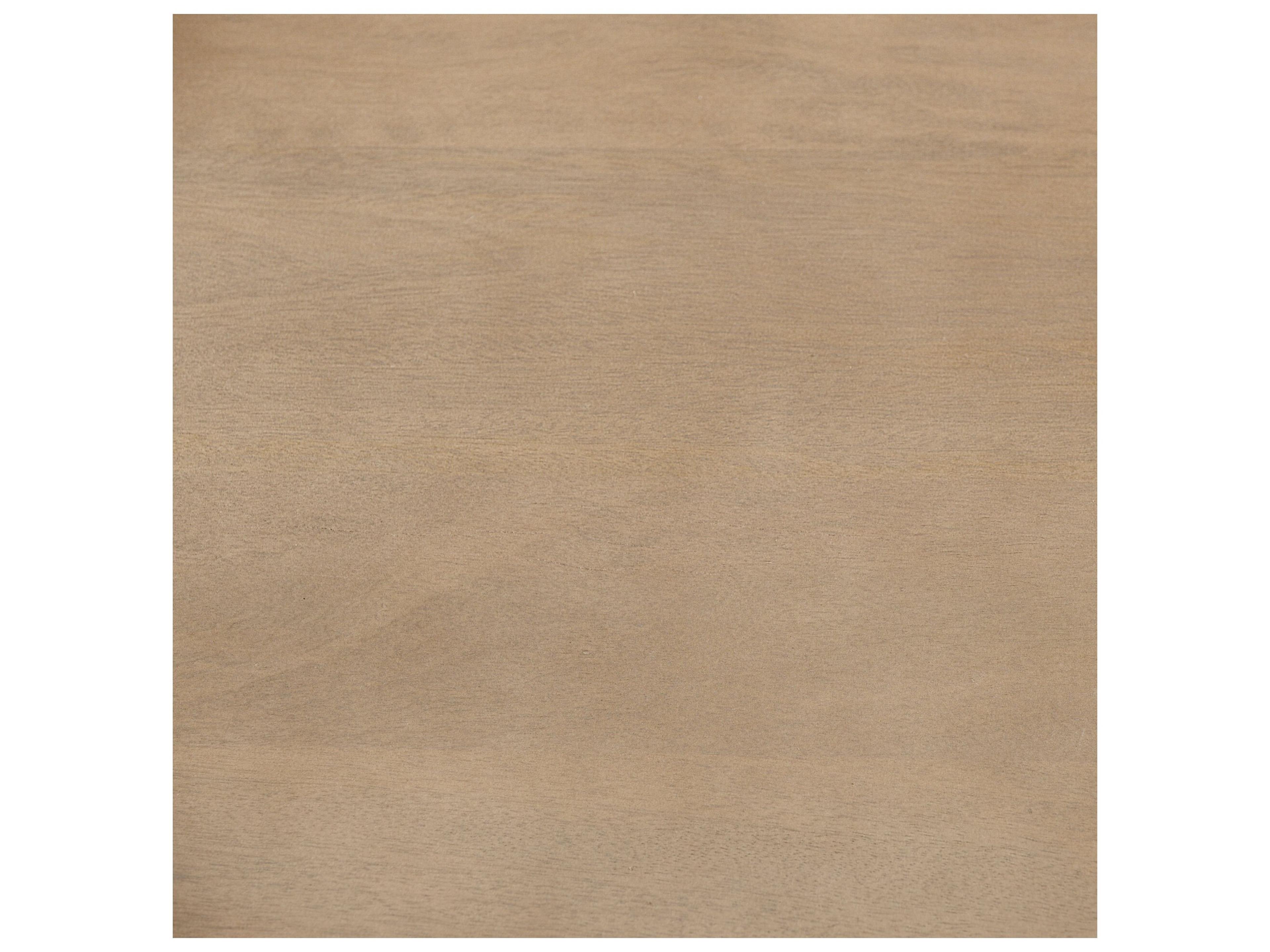 Mercana Steinbeck 61L x 28.75W x 30H Light Brown Wooden Iron Frame Office Desk