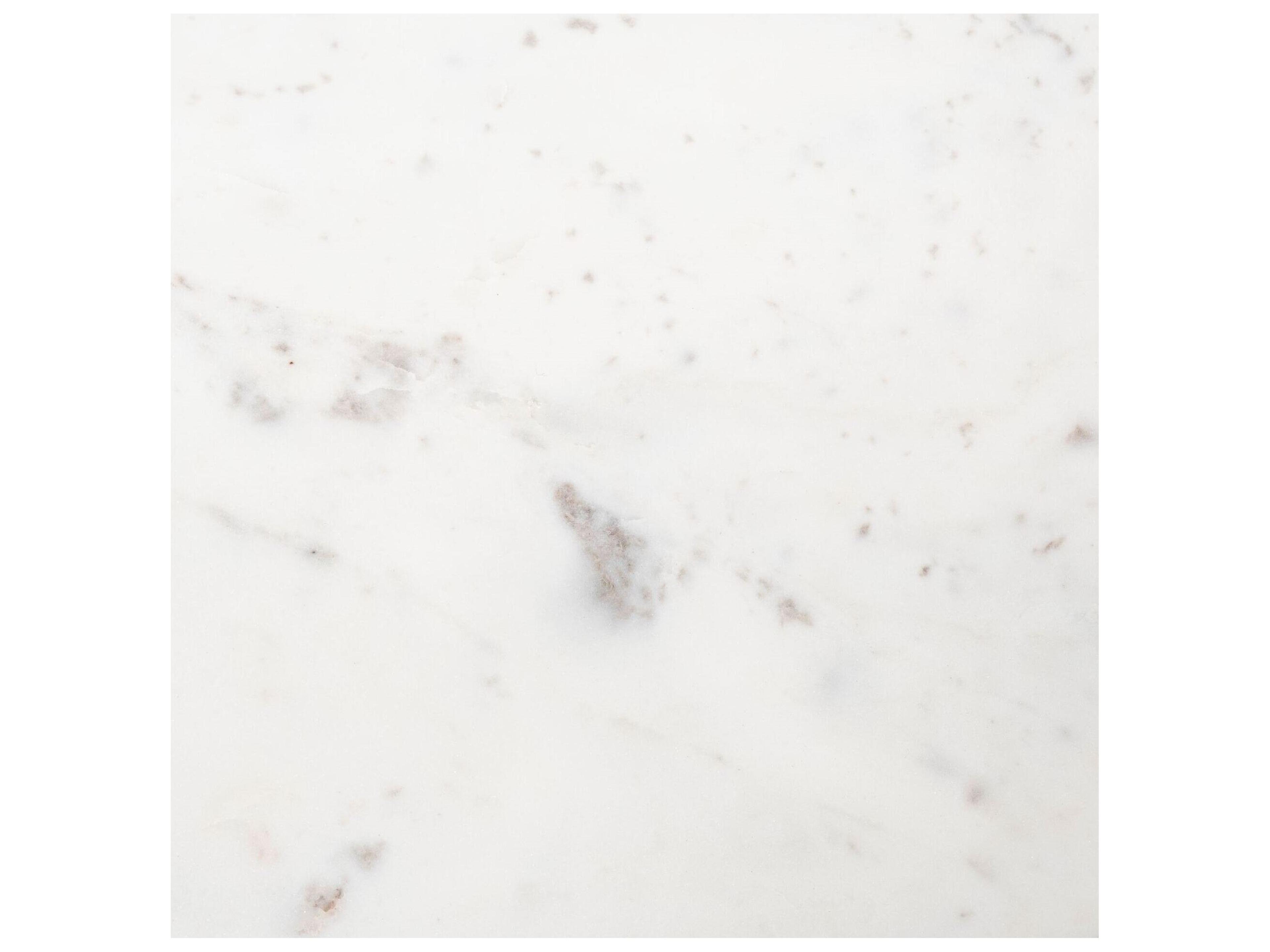 Mercana Etienne VII 24" Set of Two Round Top Black Wood and Marble Top Nesting Table