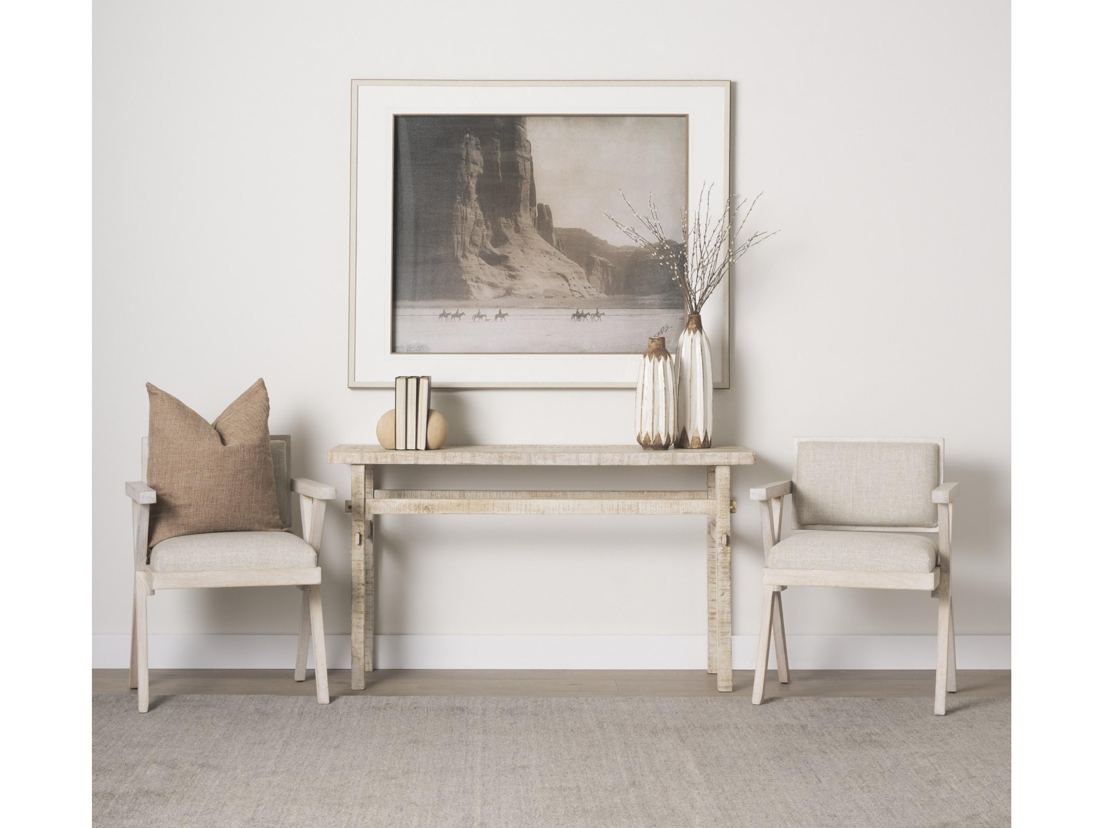 Mercana Sisko I Short Rustic Brown White Ceramic Vase