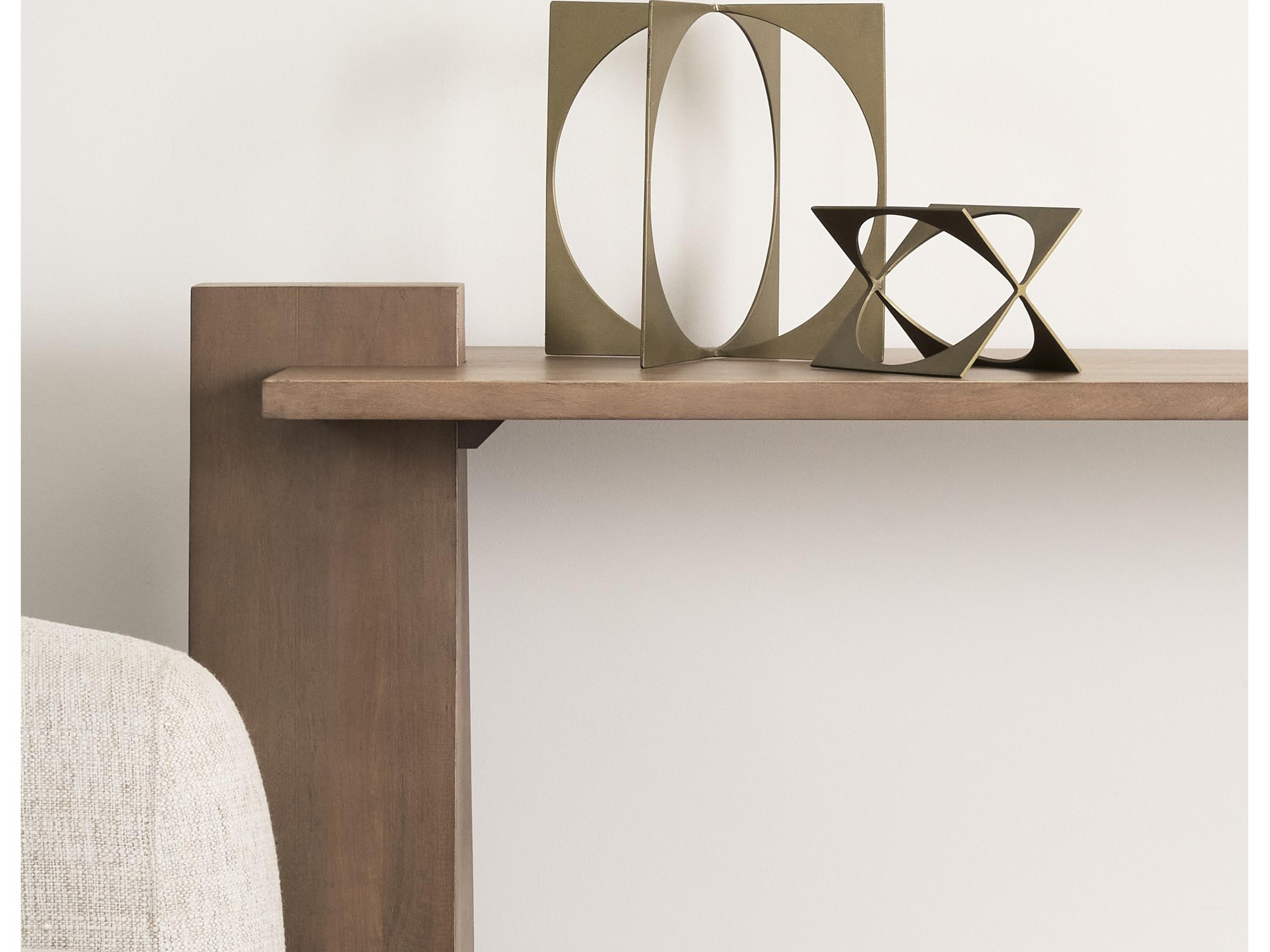 Mercana Lima I (Small) 6L x 6W Gold Geometric Decorative Object