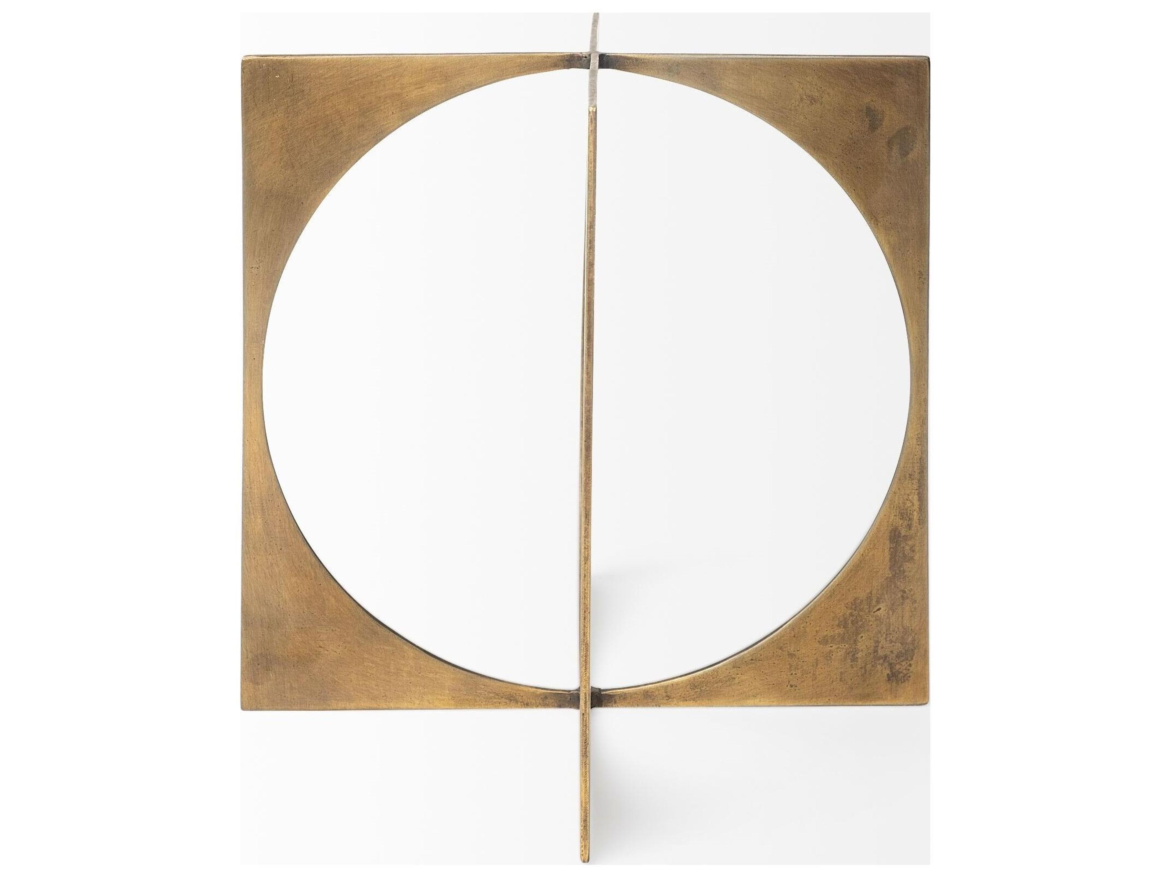 Mercana Lima II (Large) 10L x 10W Gold Geometric Decorative Object