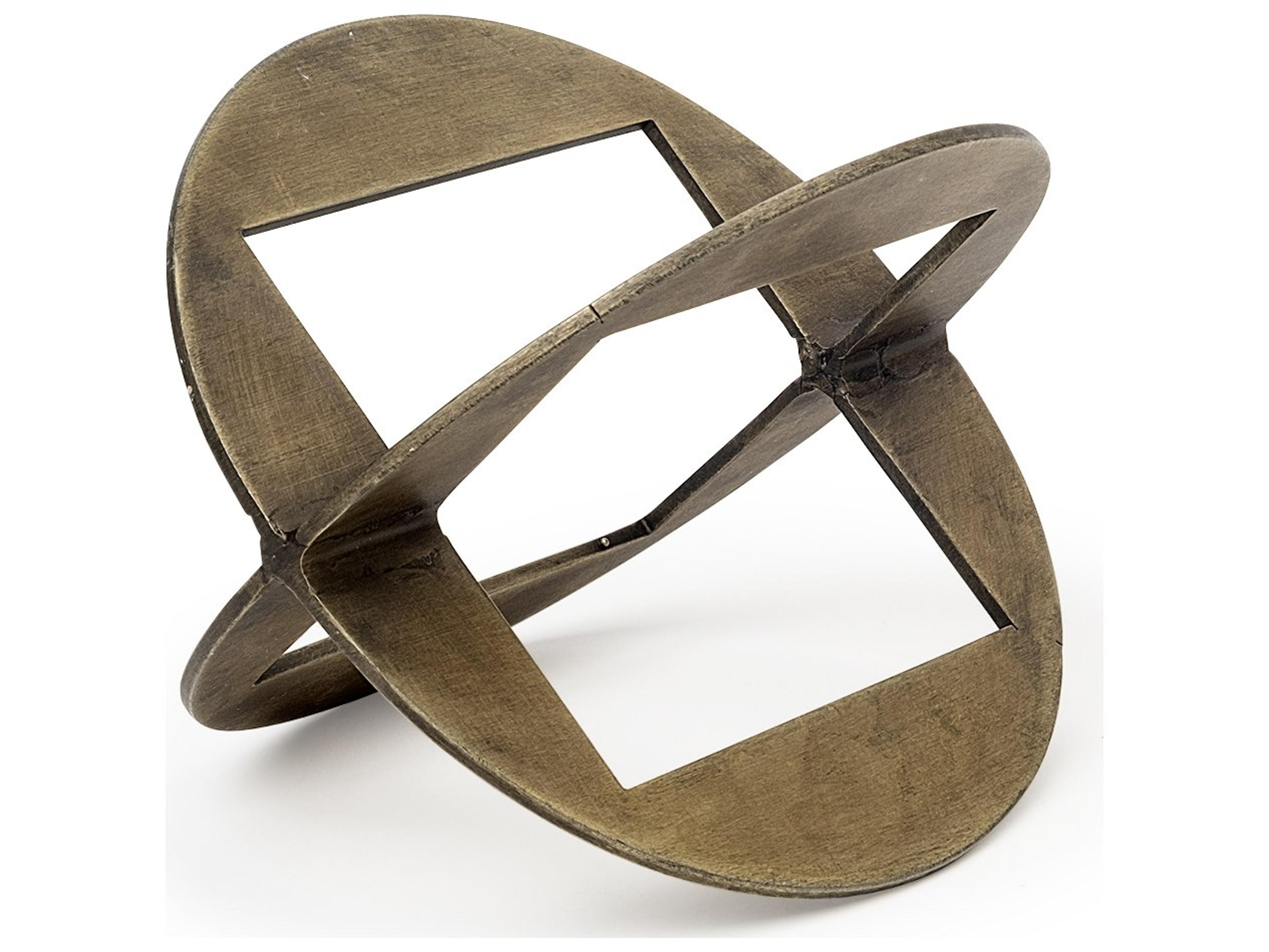 Cusco I (Small) 5L x 5W Gold Geometric Decorative Object