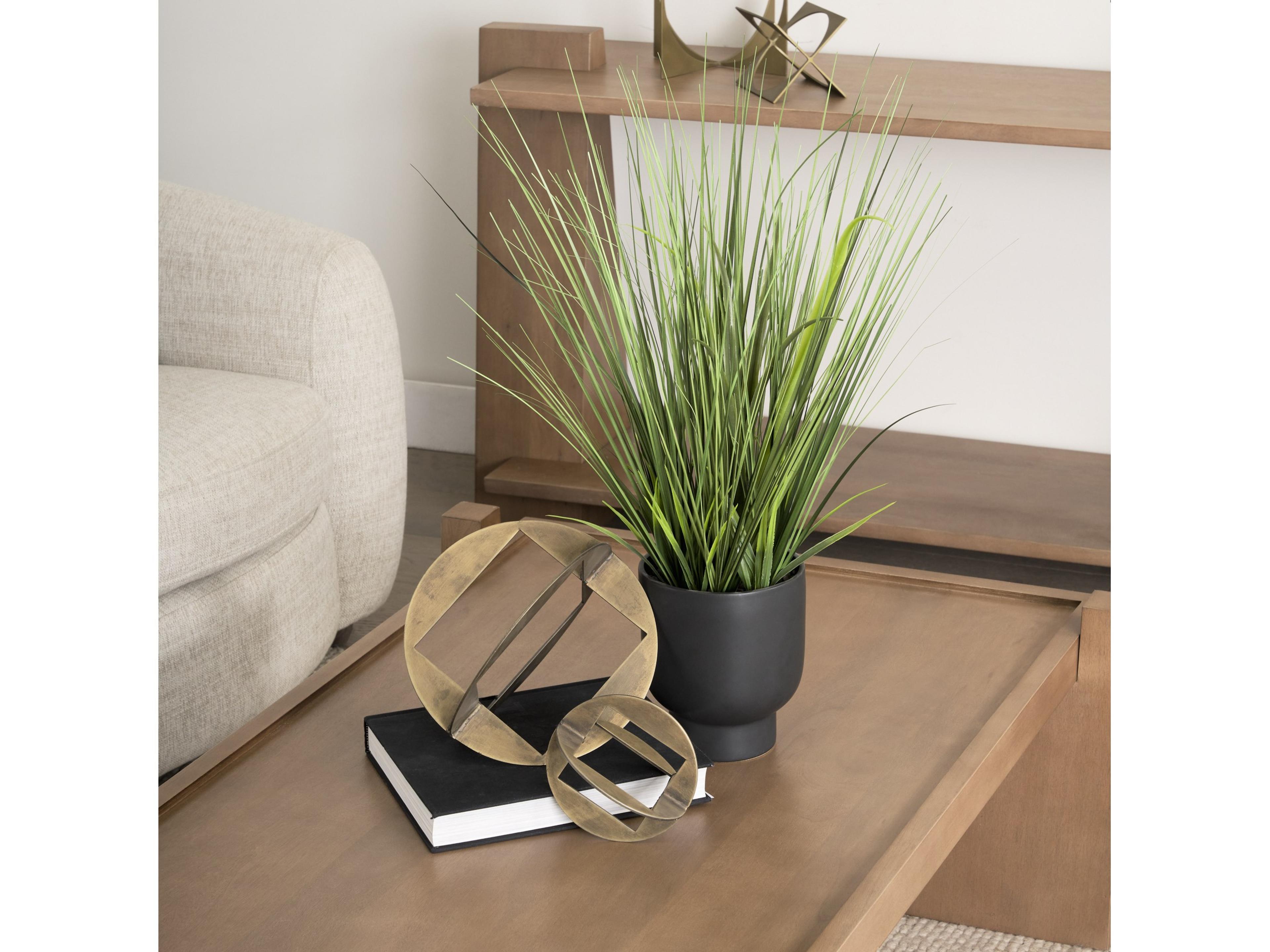 Mercana Cusco I (Small) 5L x 5W Gold Geometric Decorative Object