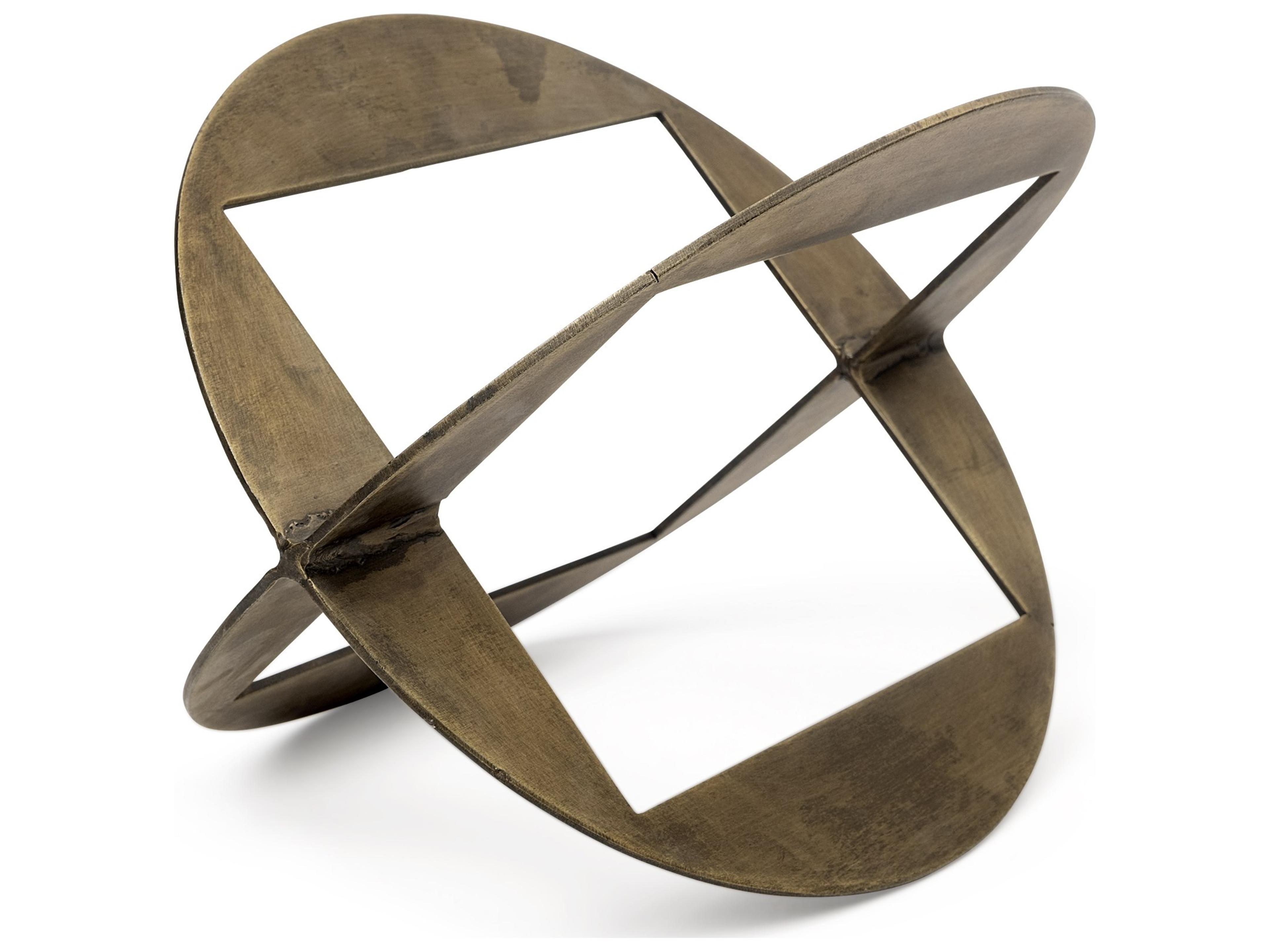 Cusco II (Large) 9L x 9W Gold Geometric Decorative Object