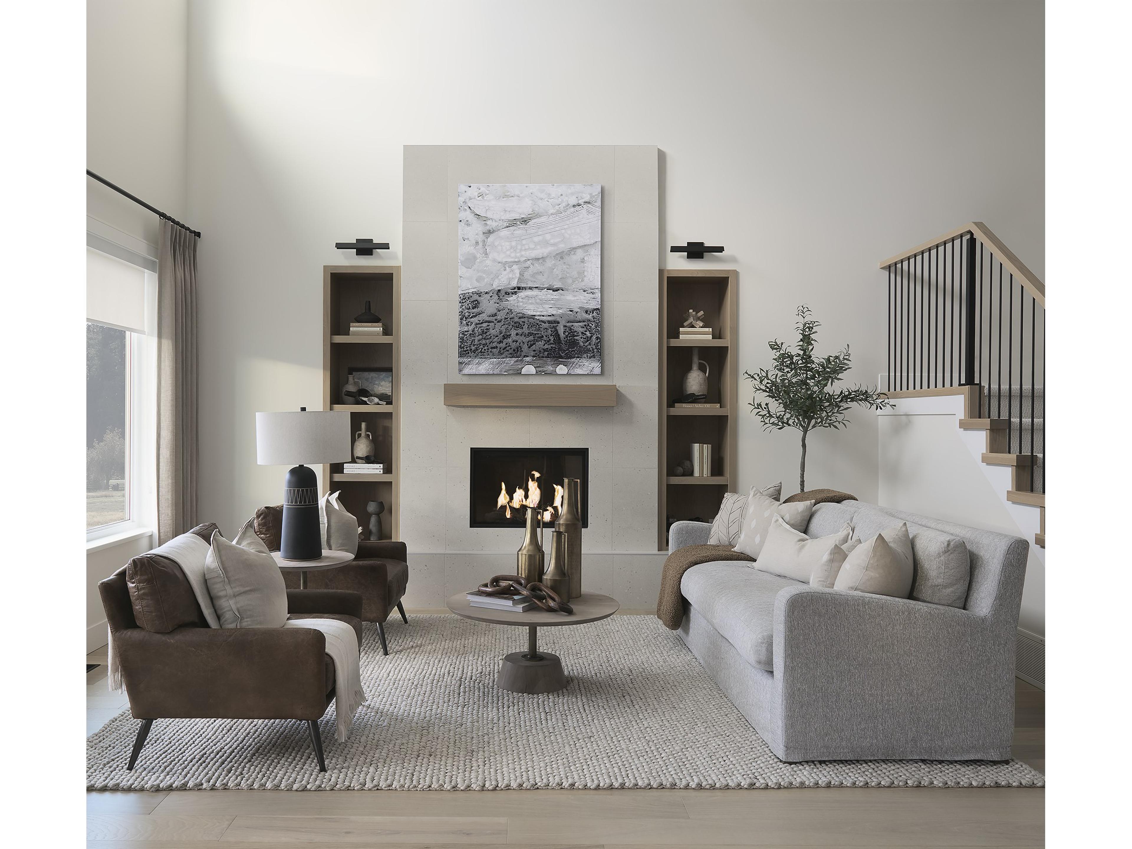 Mercana Denly II 92.5 X 38.25 X 34.5 Frost Gray Slipcover Three Seater Sofa