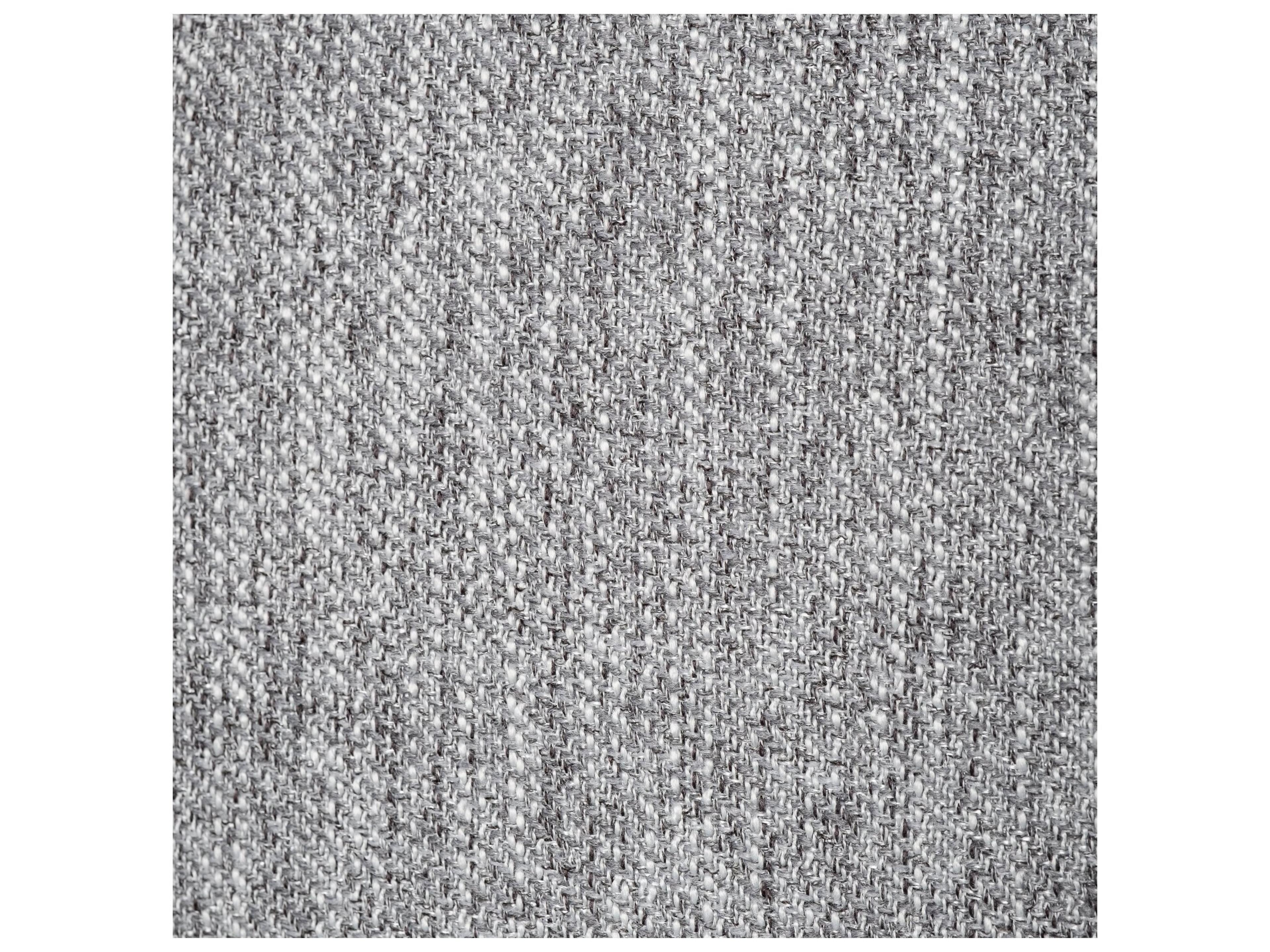 Mercana Olympus V Castlerock Grey Fabric Wrapped Brown Wooden Frame Accent Chair