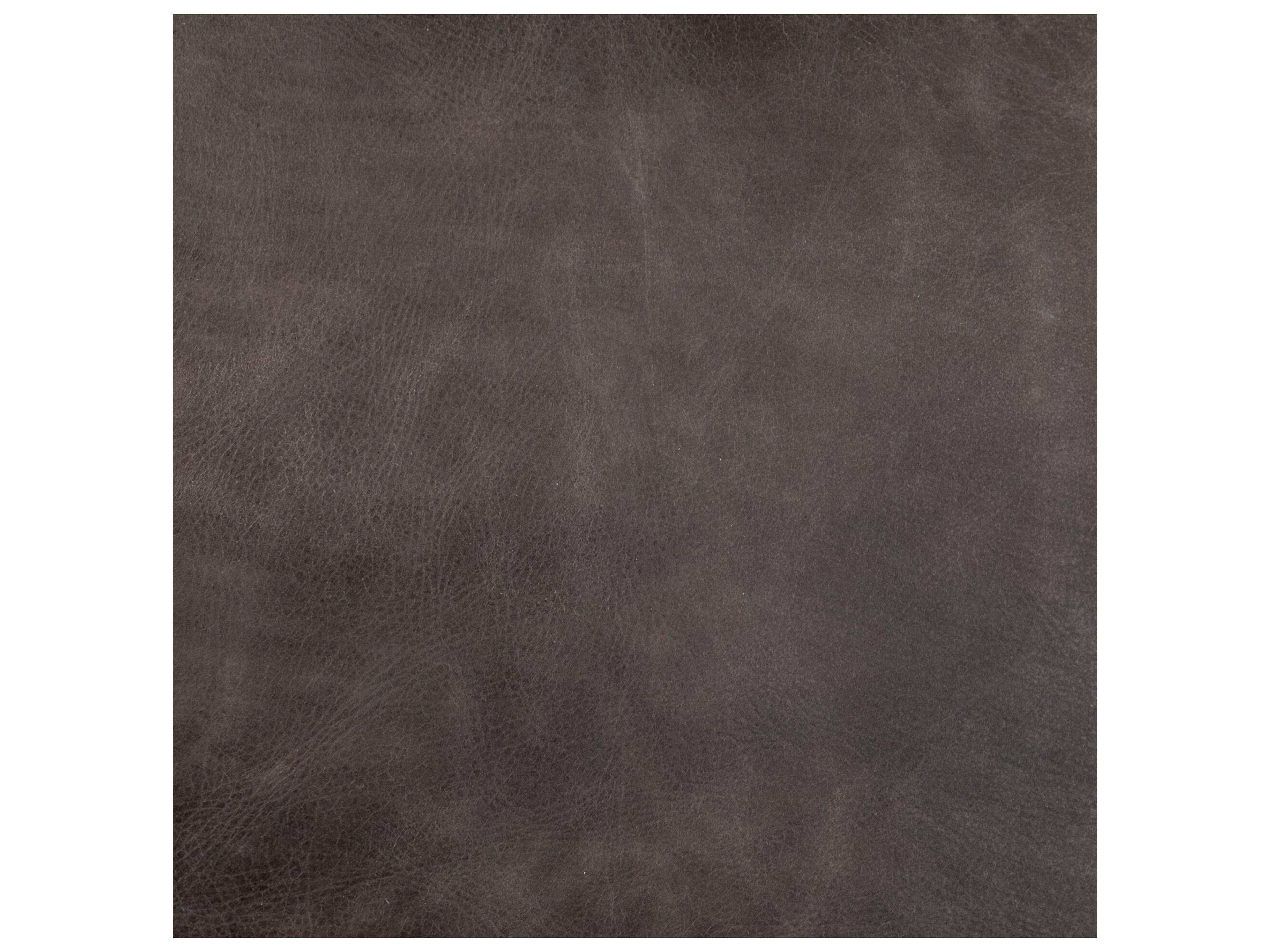 Mercana Stamford 36" Total Height Black Leather Seat w/ Wood Back, Metal Frame Counter Stool