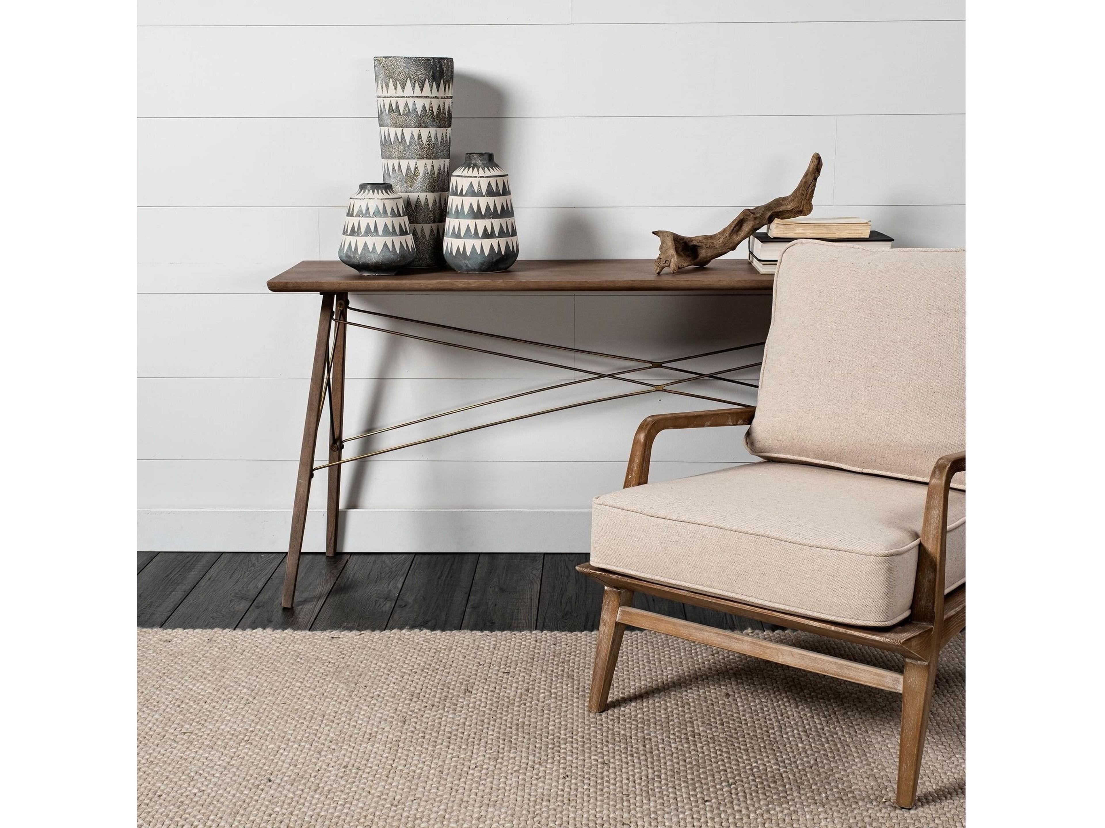 Mercana Delaney Large Gray Patterned Ceramic Vase