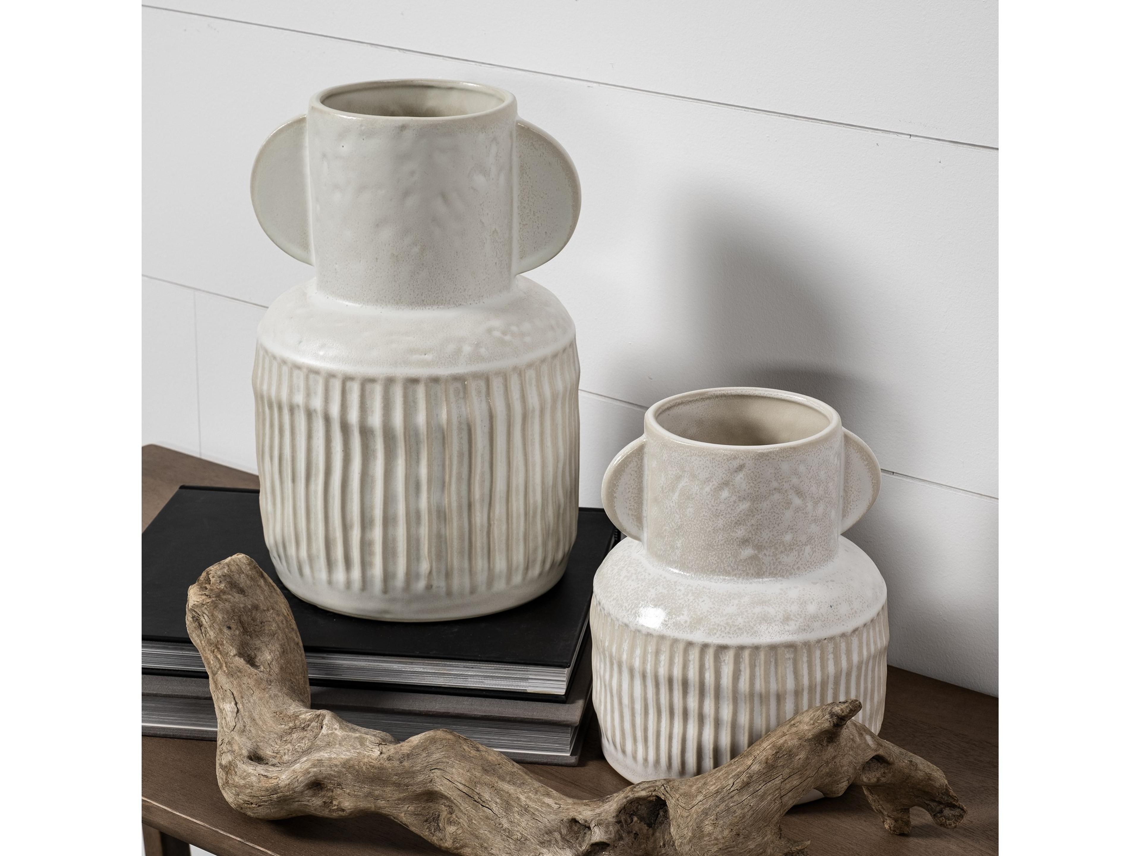 Mercana Judy Small Eggshell Ceramic Vase