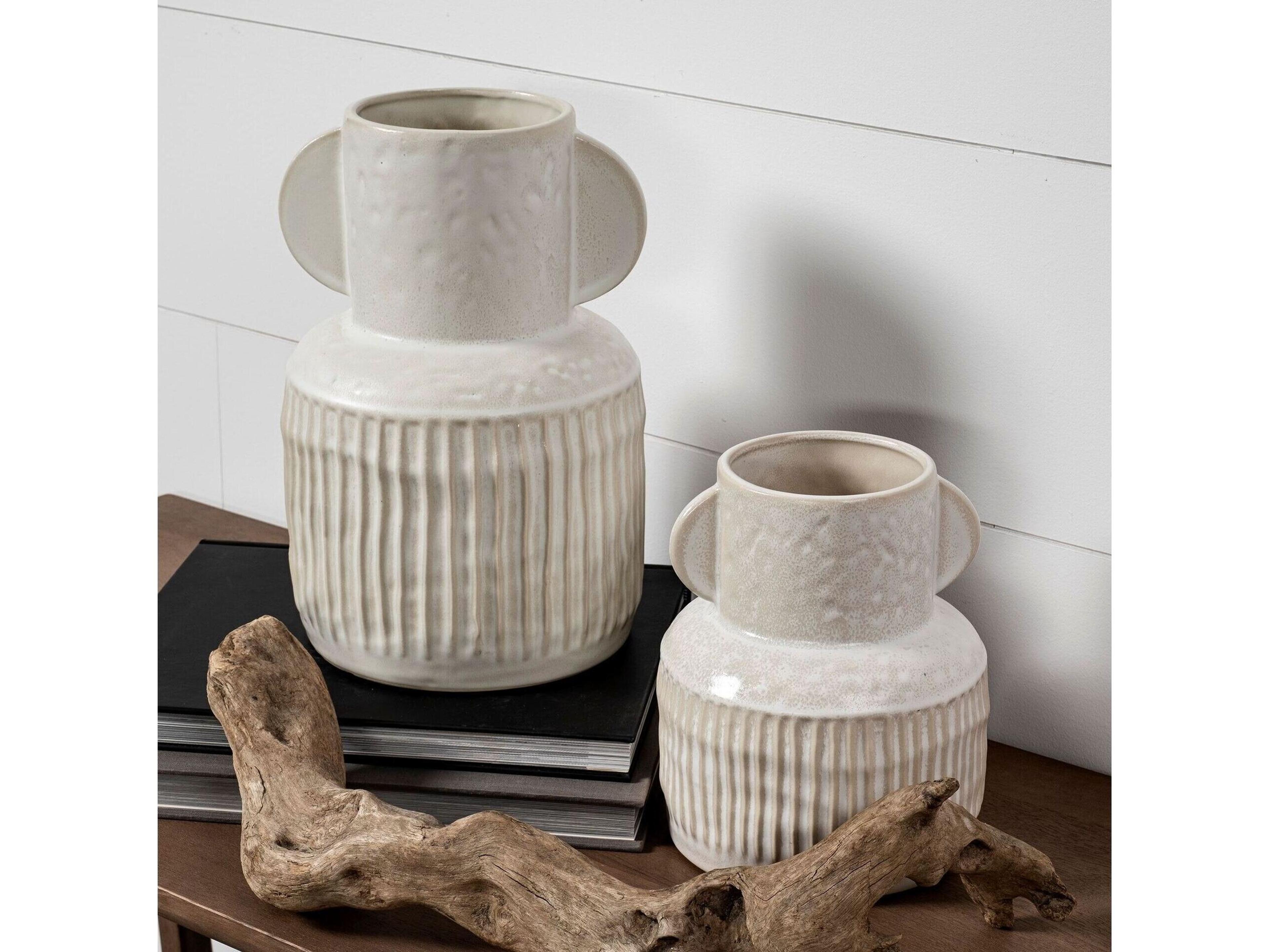 Mercana Judy Large Eggshell Ceramic Vase