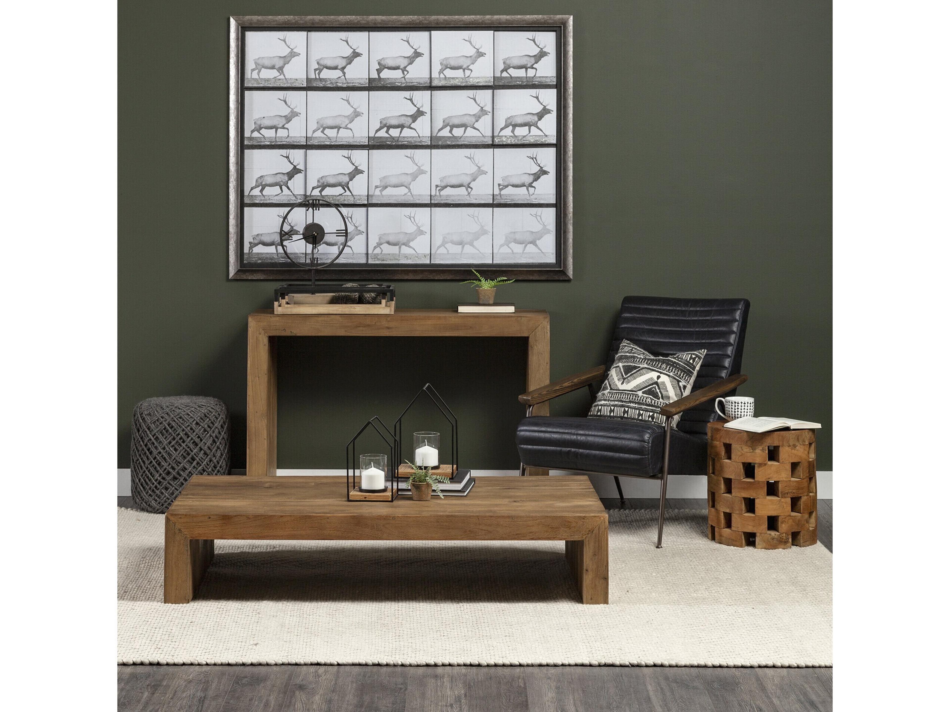 Mercana Leopold Set of Two Black Metal Wooden Base Table Candle Holders