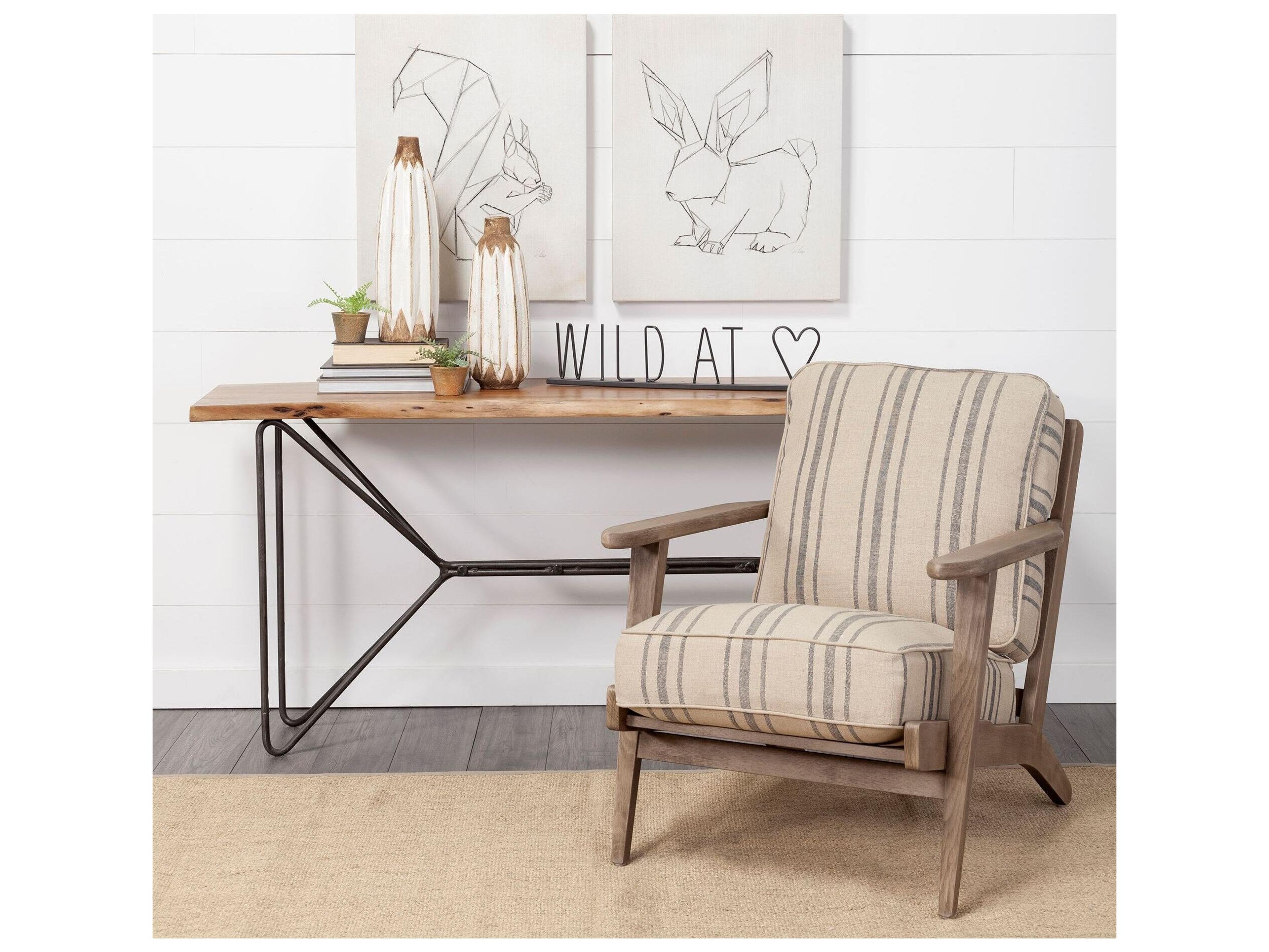 Mercana Wild at Heart 24L x 1W Black Metal Sign