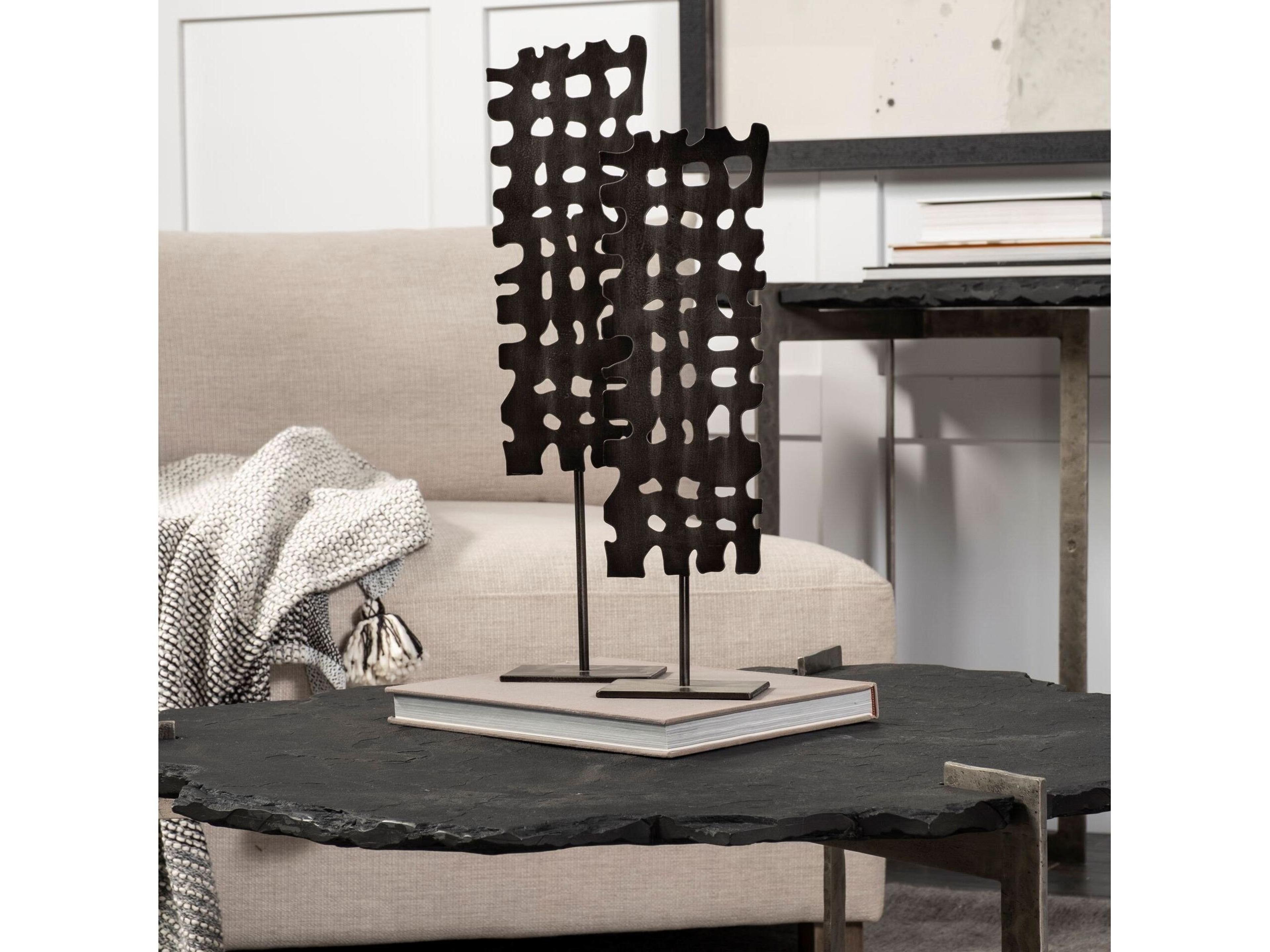 Mercana Shaw II (Large) 5L x 3W Gray Rectangular Decorative Object