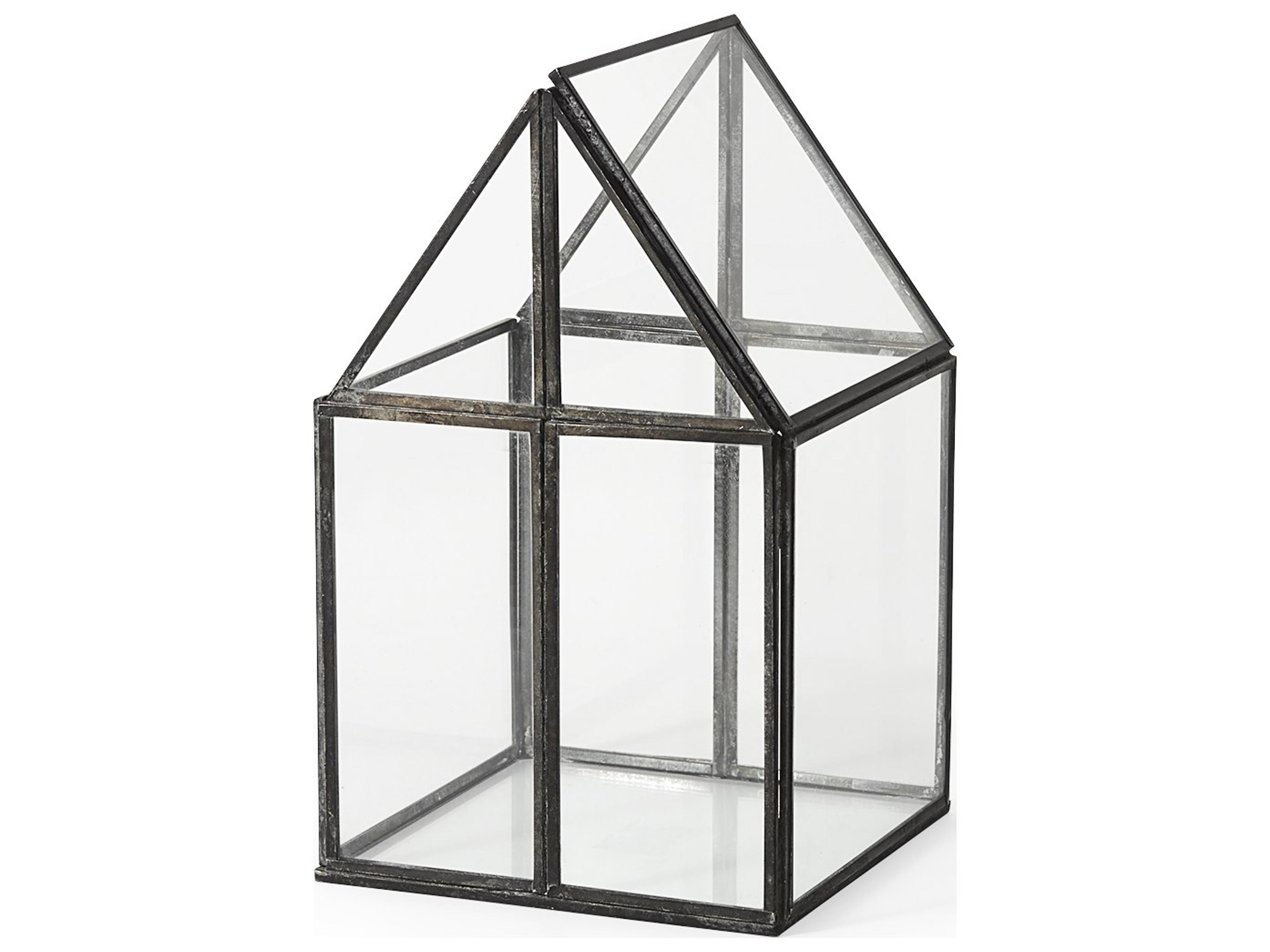 Sikes (Small) 6L x 6W x 10H Glass Terrarium