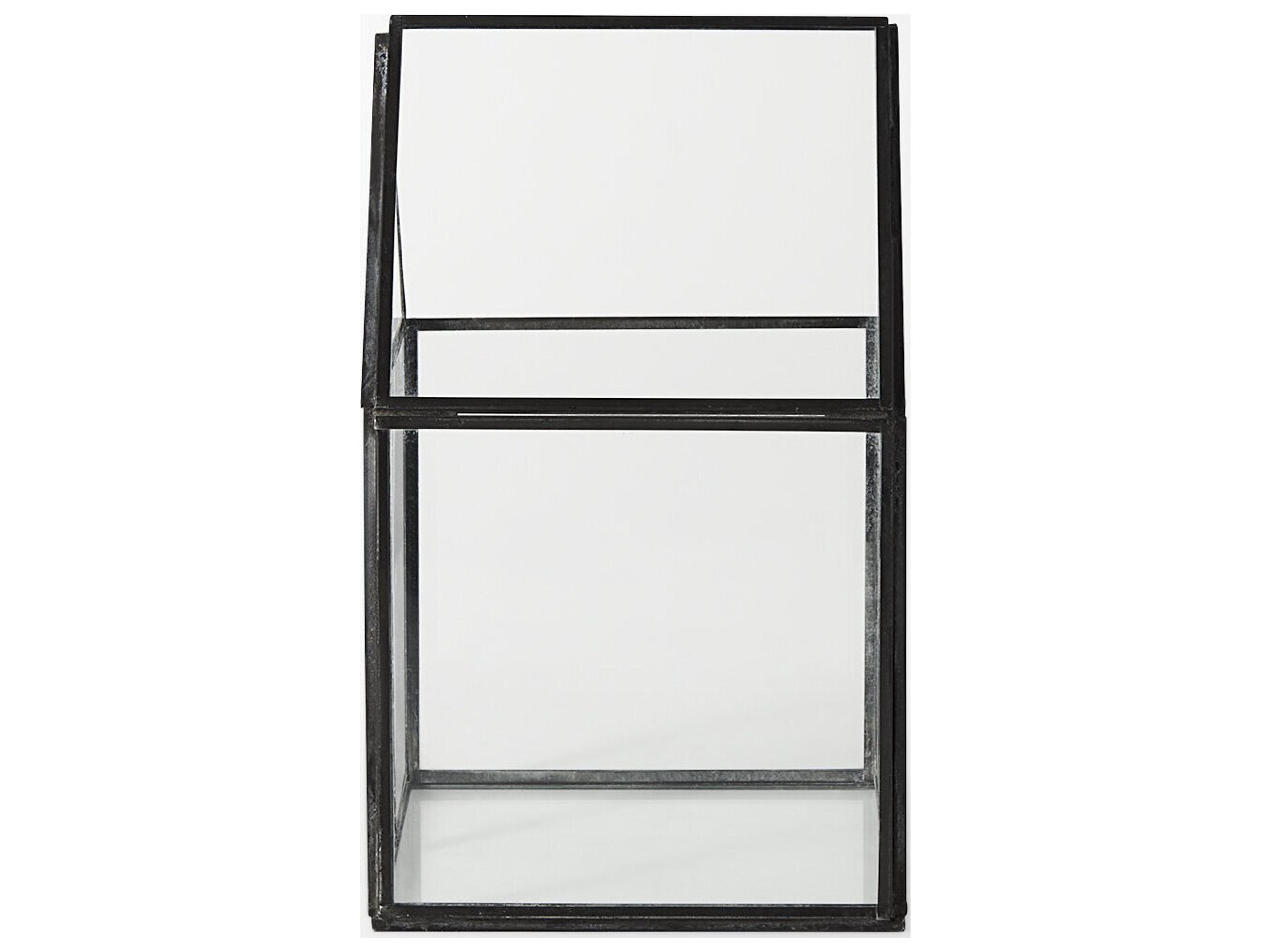 Mercana Sikes (Small) 6L x 6W x 10H Glass Terrarium